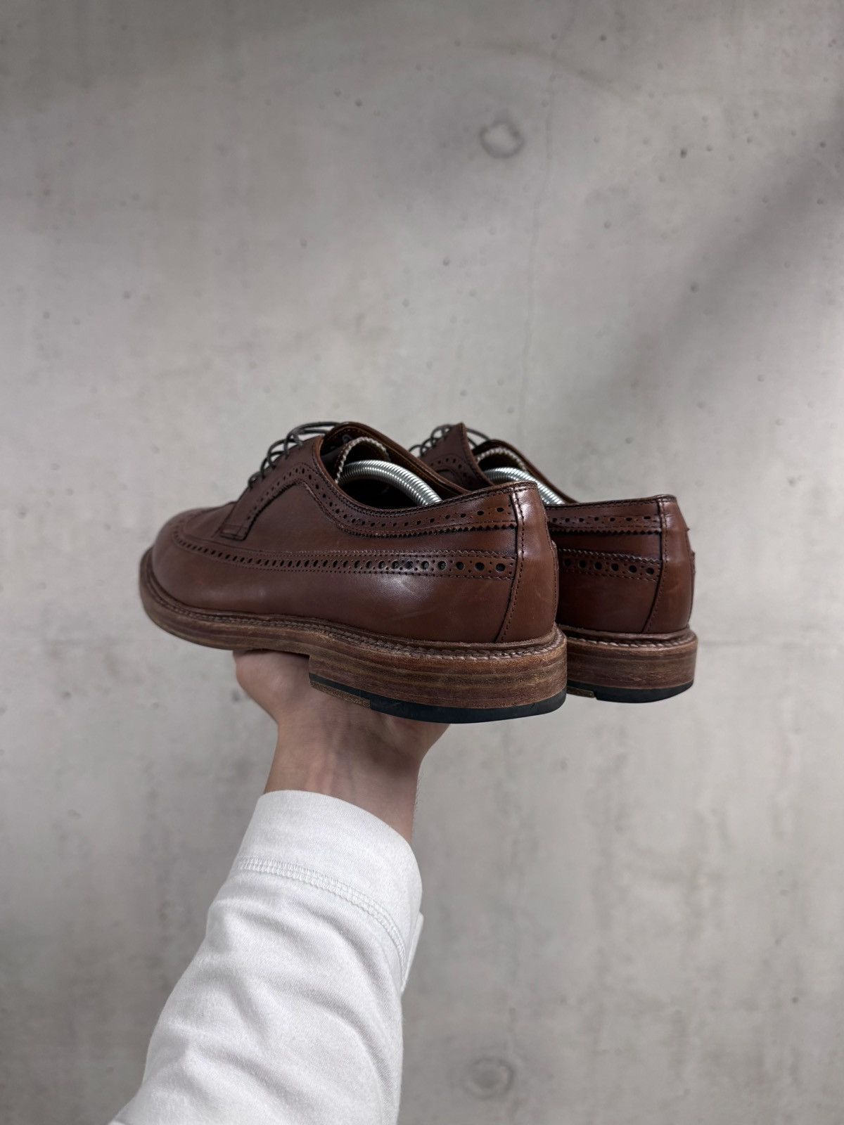Alden Alden for J. Crew Longwing Blucher Dress Shoes | US 11 Size US 11 / EU 44 - 6 Thumbnail