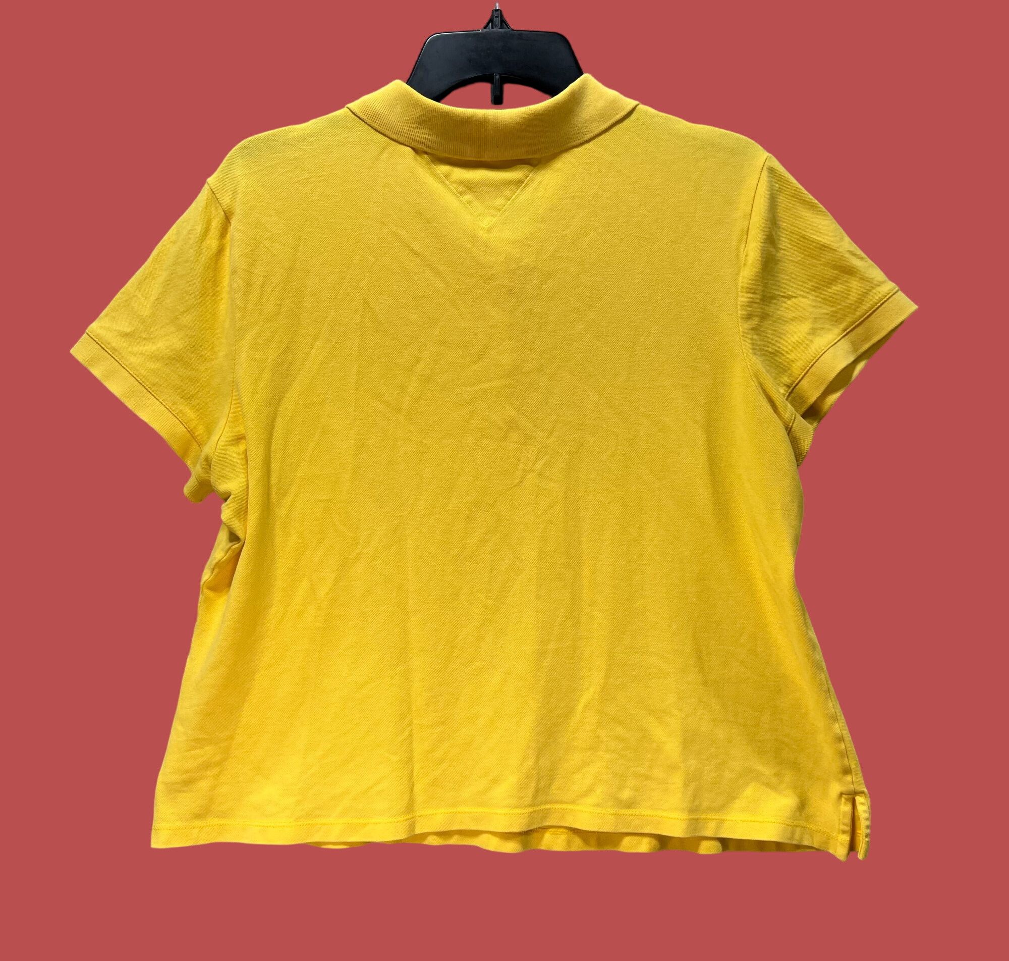 Tommy Hilfiger Tommy Hilfiger - Men's Short Sleeve Polo Shirt - Yellow - Me Size US M / EU 48-50 / 2 - 2 Thumbnail