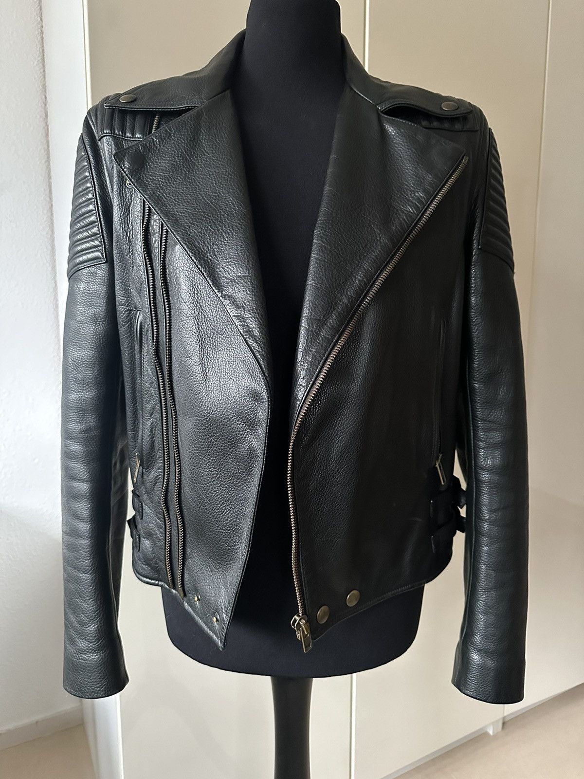Givenchy Rare Givenchy leather biker jacket Size US M / EU 48-50 / 2 - 1 Thumbnail