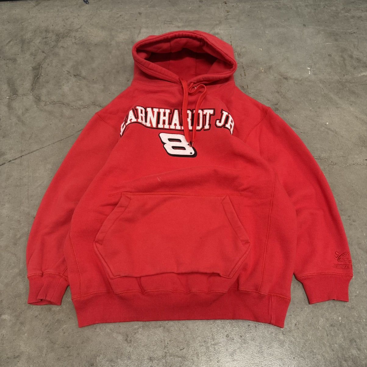 Other Y2K/2000s Grunge Red NASCAR Skater Essential Hoodie ! Size US M / EU 48-50 / 2 - 5 Thumbnail