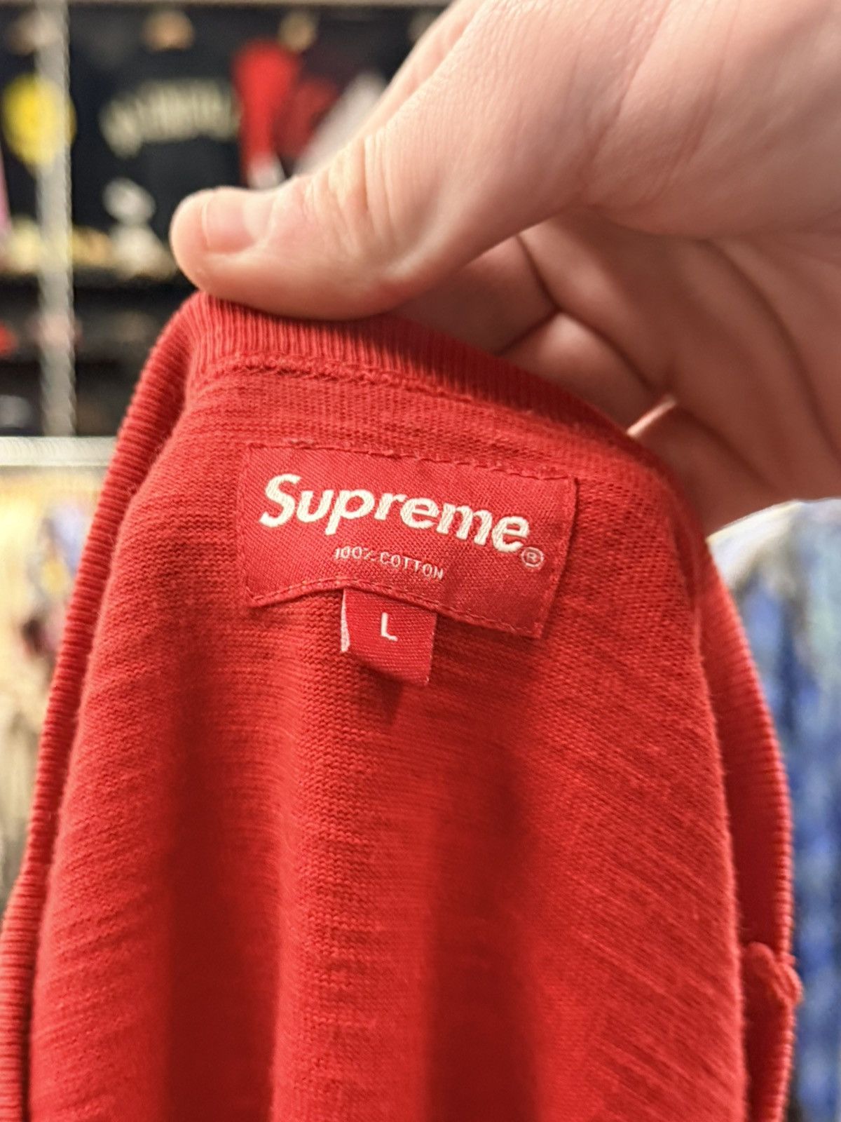 Supreme Supreme Drama Tee Size US L / EU 52-54 / 3 - 3 Thumbnail