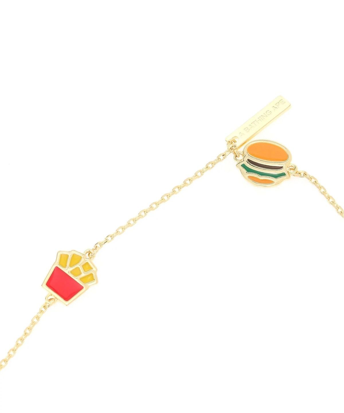 Bape Bape Baby Milo Necklace Gold Size ONE SIZE - 4 Thumbnail