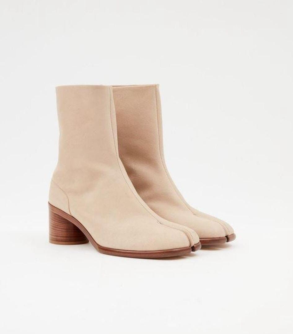 image of Maison Margiela O1W1Db10324 Boots In Almond Buff, Men's (Size 11)