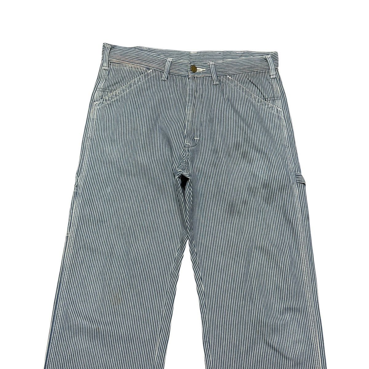 Lee Vintage Lee Hickory Carpenter Work Pants Size US 33 - 3 Thumbnail