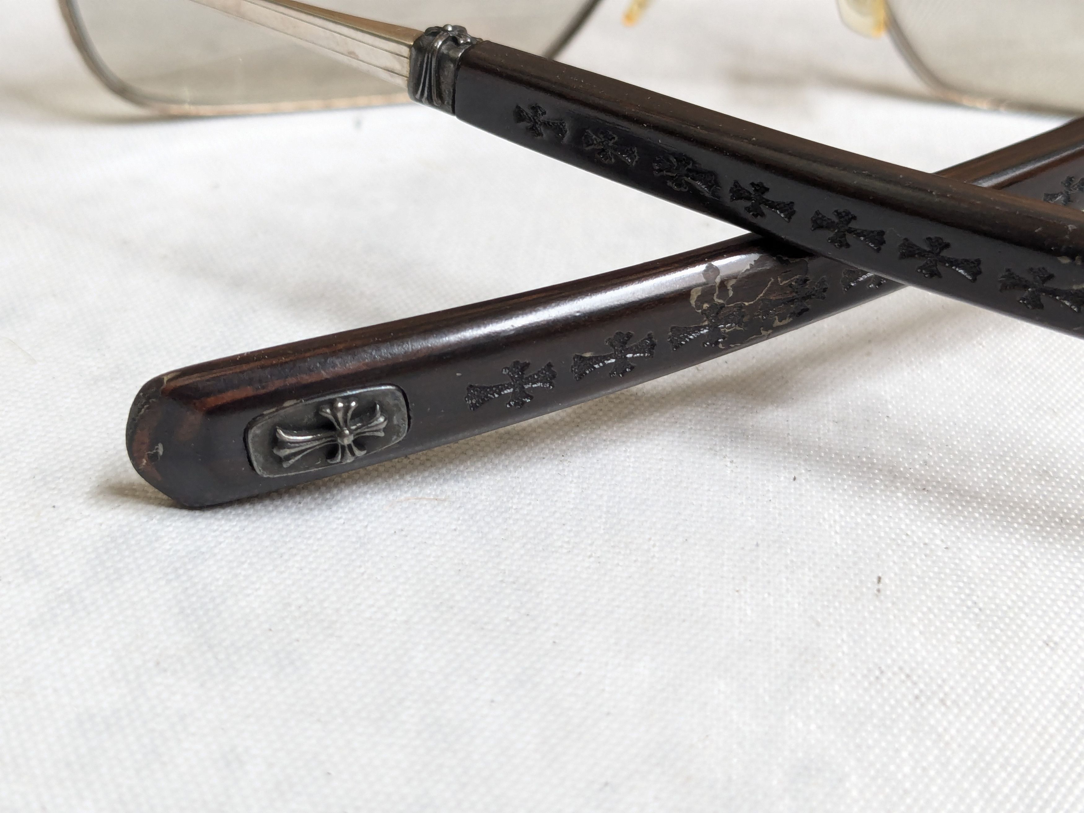 Chrome Hearts Chrome Hearts Skysaw I Sunglasses Blue Gradient Size ONE SIZE - 11 Thumbnail