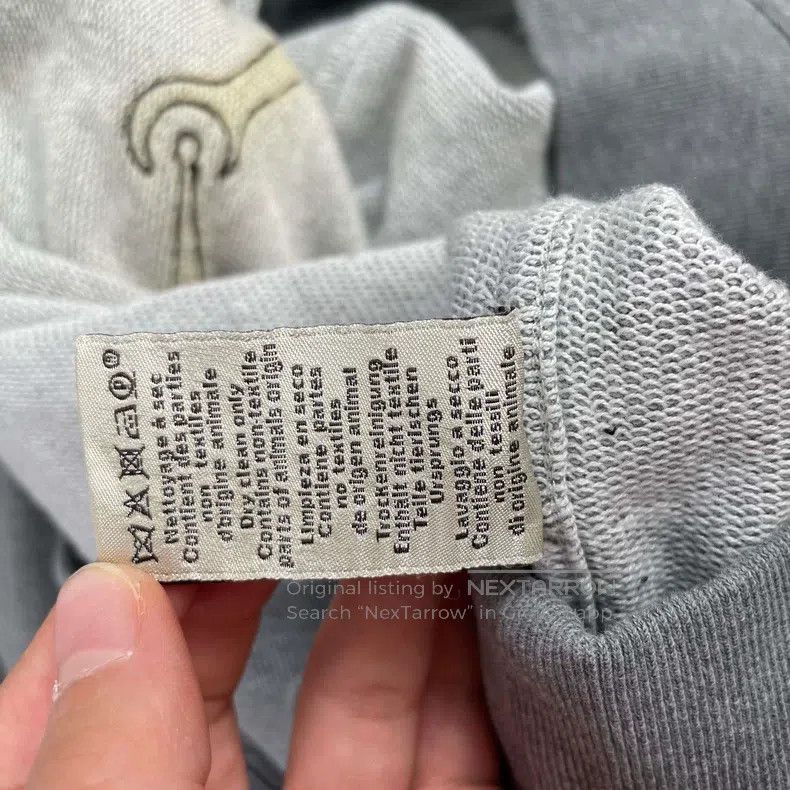 Hermes Hermes Gray Crewneck Sweatshirt Size L / US 10 / IT 46 - 5 Thumbnail