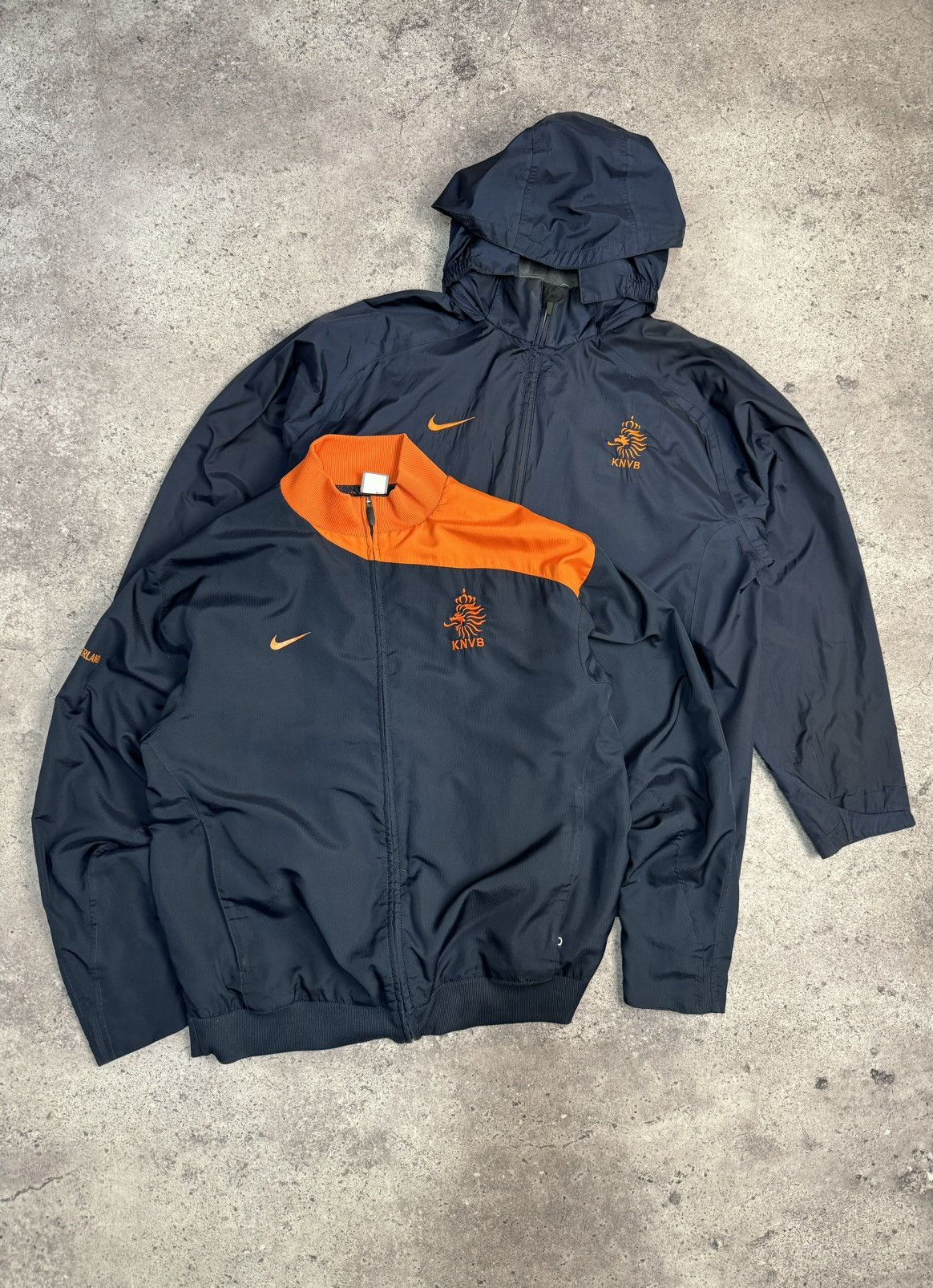 Adidas × Vintage Vintage 3v1 Nike Netherland Track nylon Suit Size XL Size 42R - 17 Thumbnail