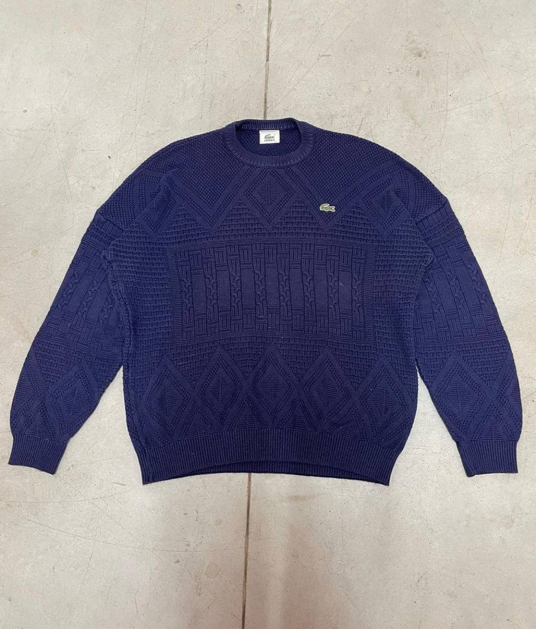 Lacoste Vintage Lacoste Sweater Size US L / EU 52-54 / 3 - 2 Thumbnail