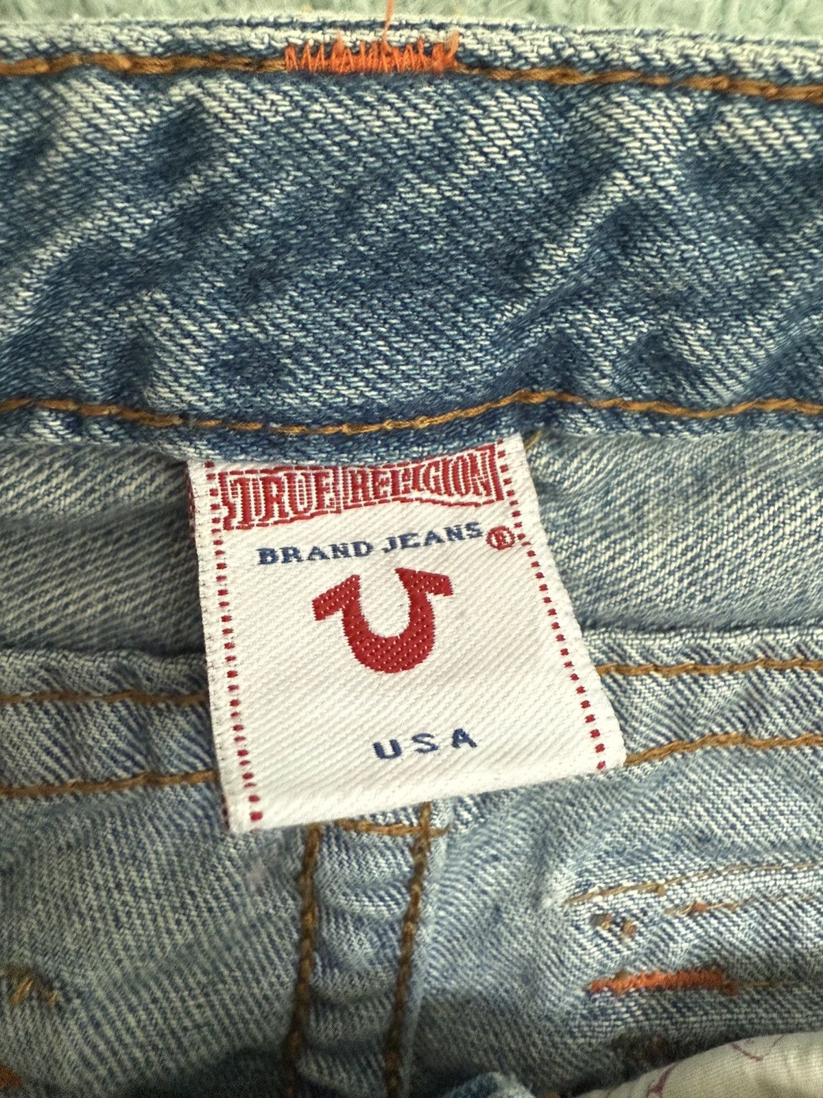 True Religion True Religion Washed Faded Flared Bootcut Jeans Joey Big T Size 28" / US 6 / IT 42 - 16 Thumbnail