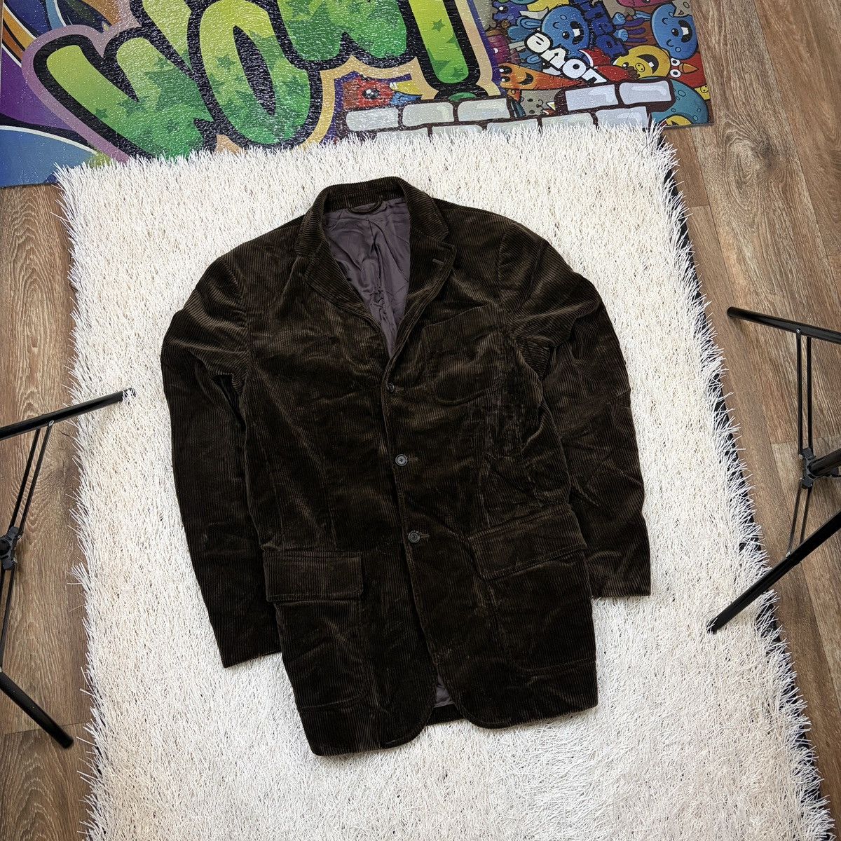 Polo Ralph Lauren Polo Ralph Lauren Corduroy Blazer Sport Coat Jacket 3 Button Size US M / EU 48-50 / 2 - 1 Thumbnail