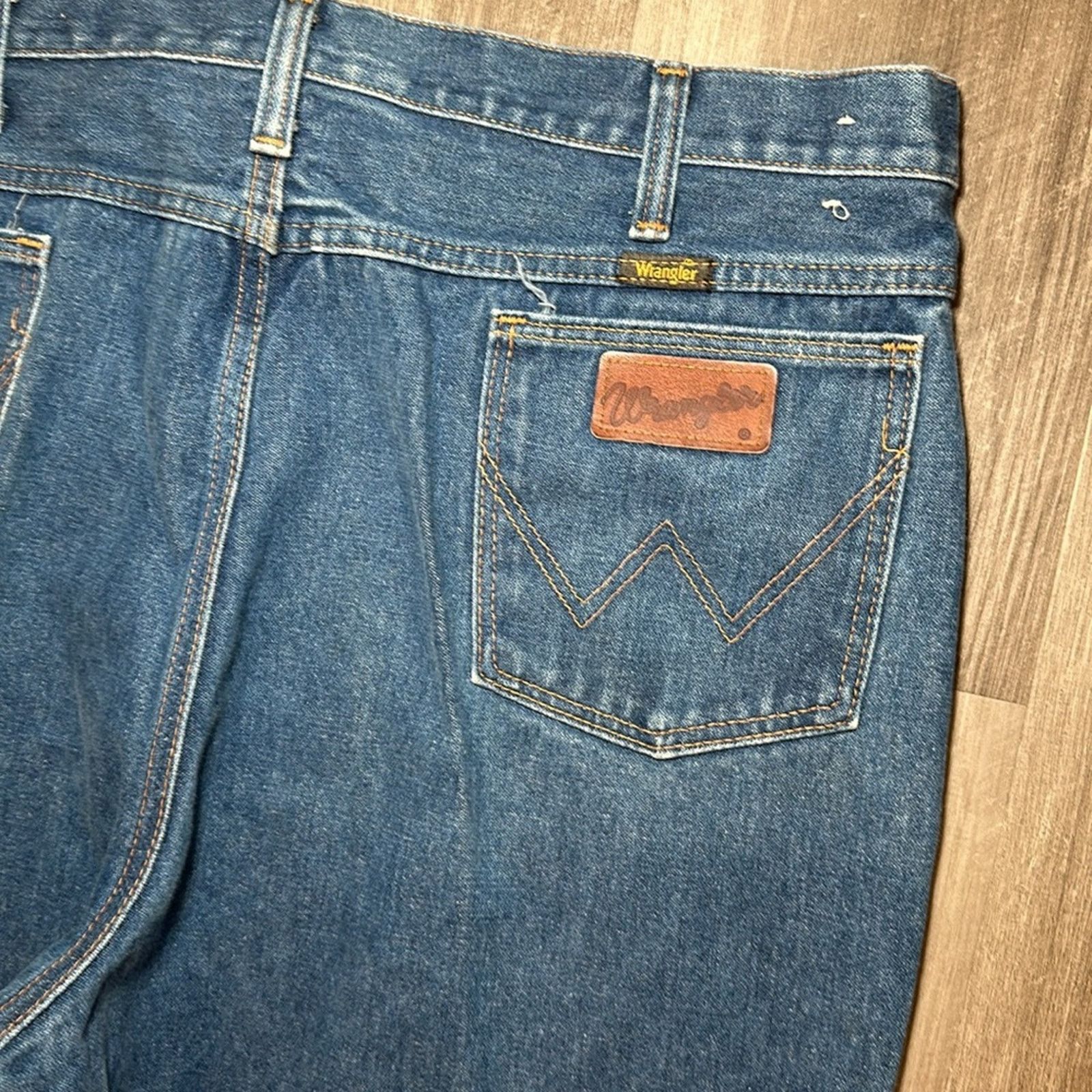 Wrangler Wrangler Vintage Cowboy Cut Slim Regular Fit Jeans - 40x34 Size US 40 / EU 56 - 5 Thumbnail