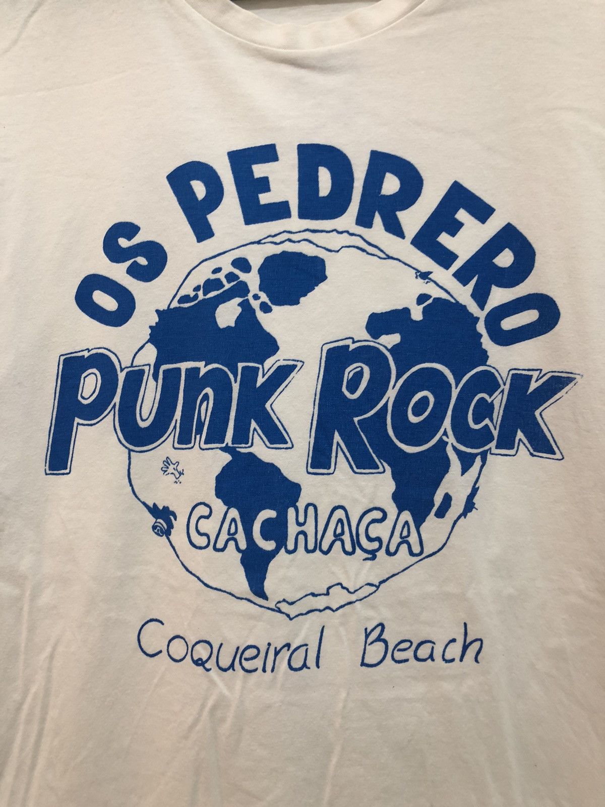 Band Tees OS PEDRERO LÄJÄ RECORDS 🇧🇷 PUNK HARDCORE BAND TEE Size US L / EU 52-54 / 3 - 5 Thumbnail