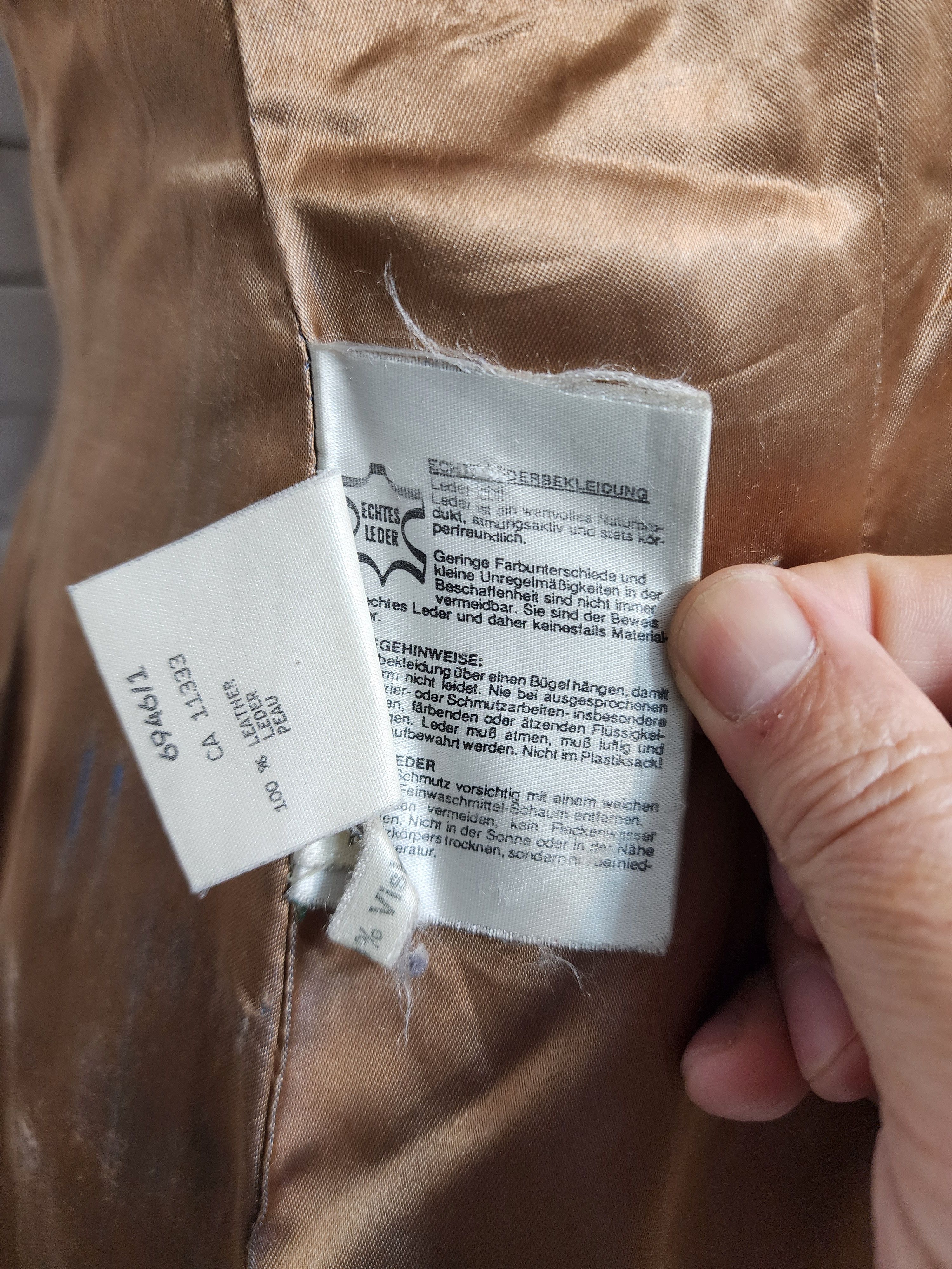 Genuine Leather Black Genuine Leather Jacket: Size S / US 4 / IT 40 - 9 Thumbnail