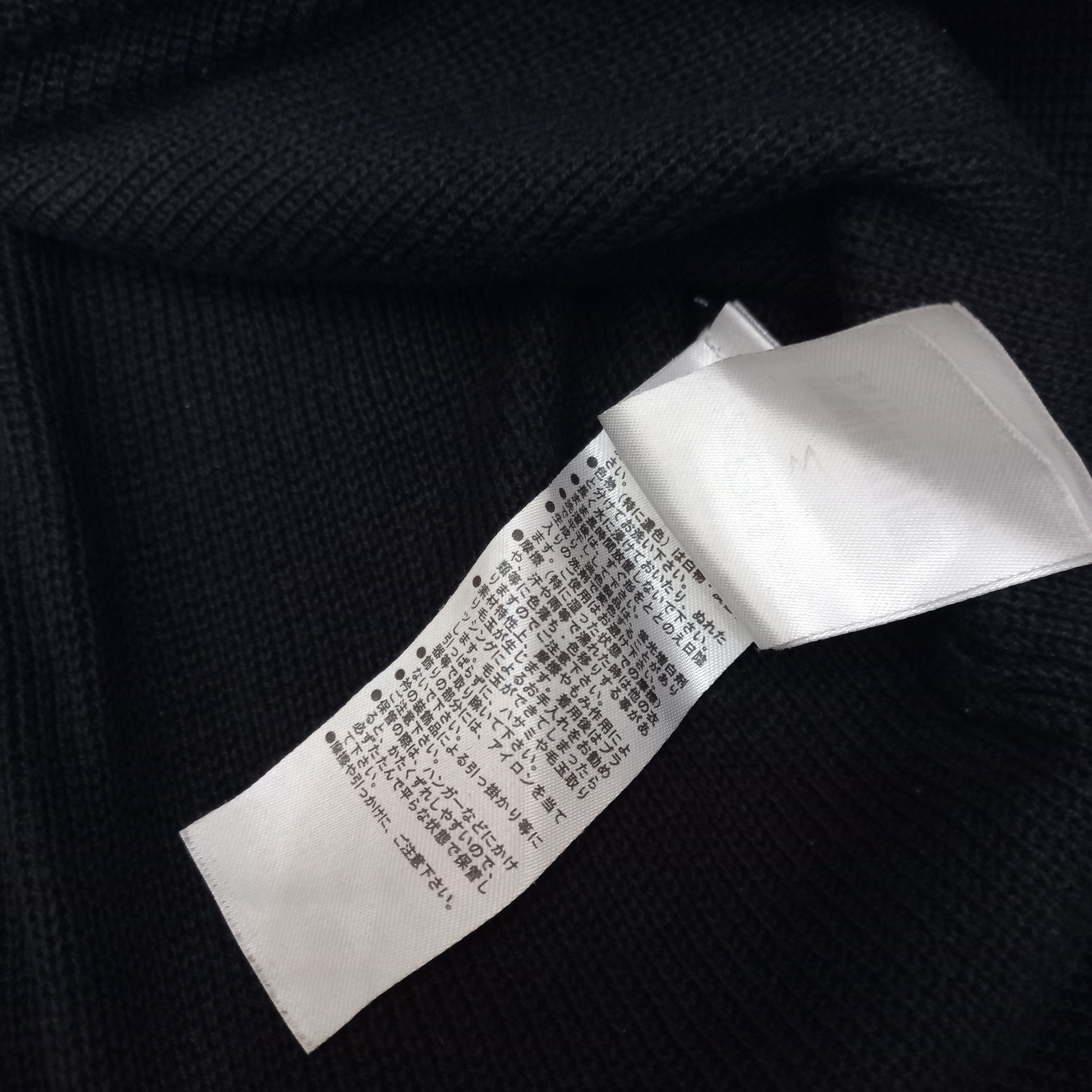 Japanese Brand × Vintage Earth Music & Ecology Black knitwear Sweatshirt Size L / US 10 / IT 46 - 6 Thumbnail