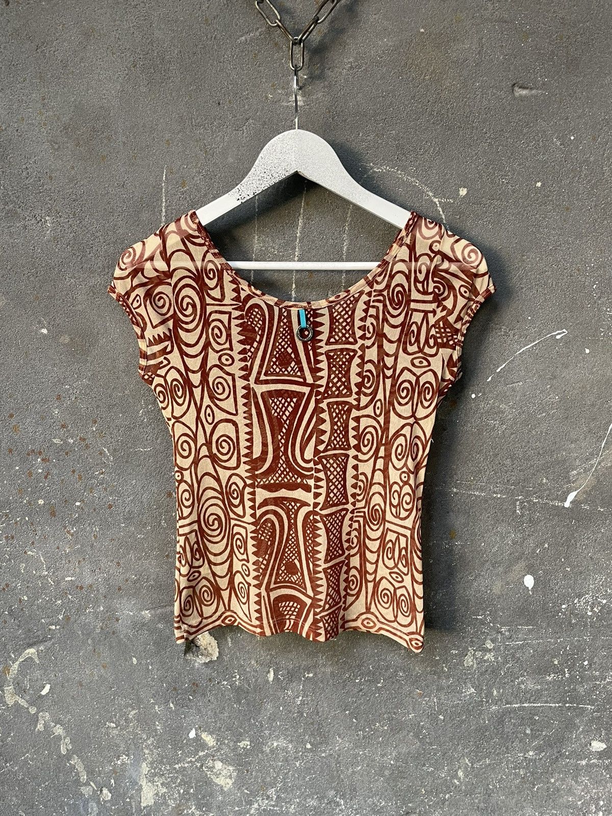 Vintage Save The Queen Mesh Tank Top Japanese JPG Style Y2K Vintage Size L / US 10 / IT 46 - 5 Thumbnail