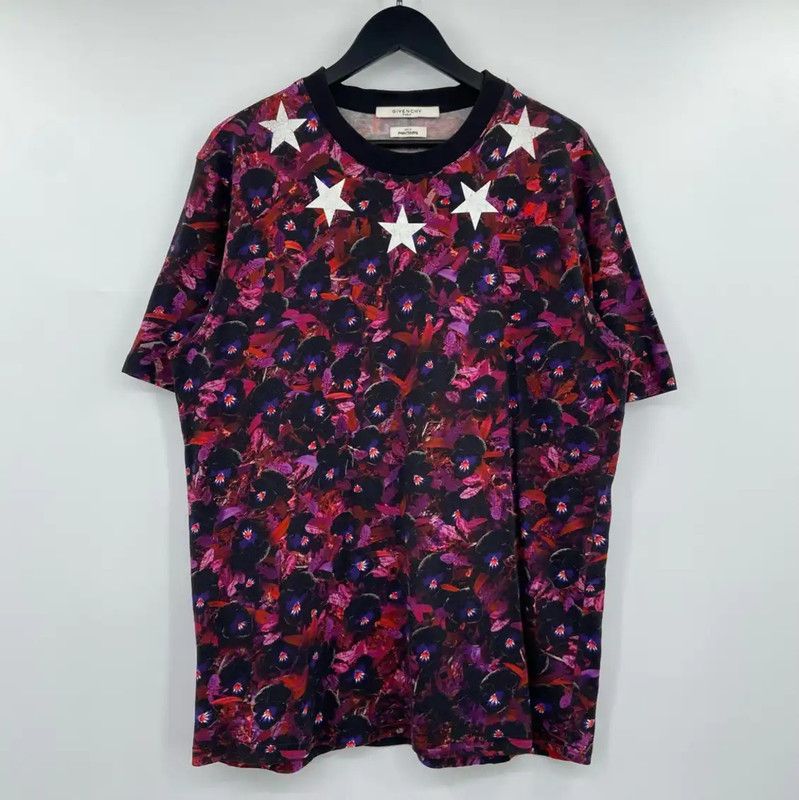 Givenchy Givenchy Colorful Cotton Short-Sleeve T-Shirt 0089 Size US XL / EU 56 / 4 - 1 Thumbnail