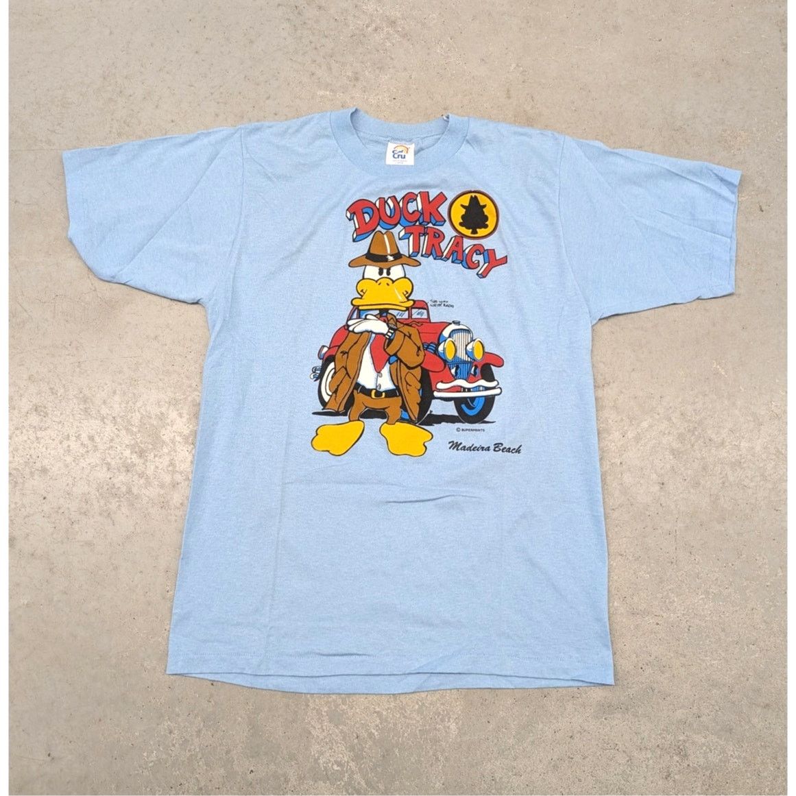 Cartoon Network × Vintage Vintage 80s Duck Tracy Parody Made in USA t-shirt Size US M / EU 48-50 / 2 - 1 Thumbnail