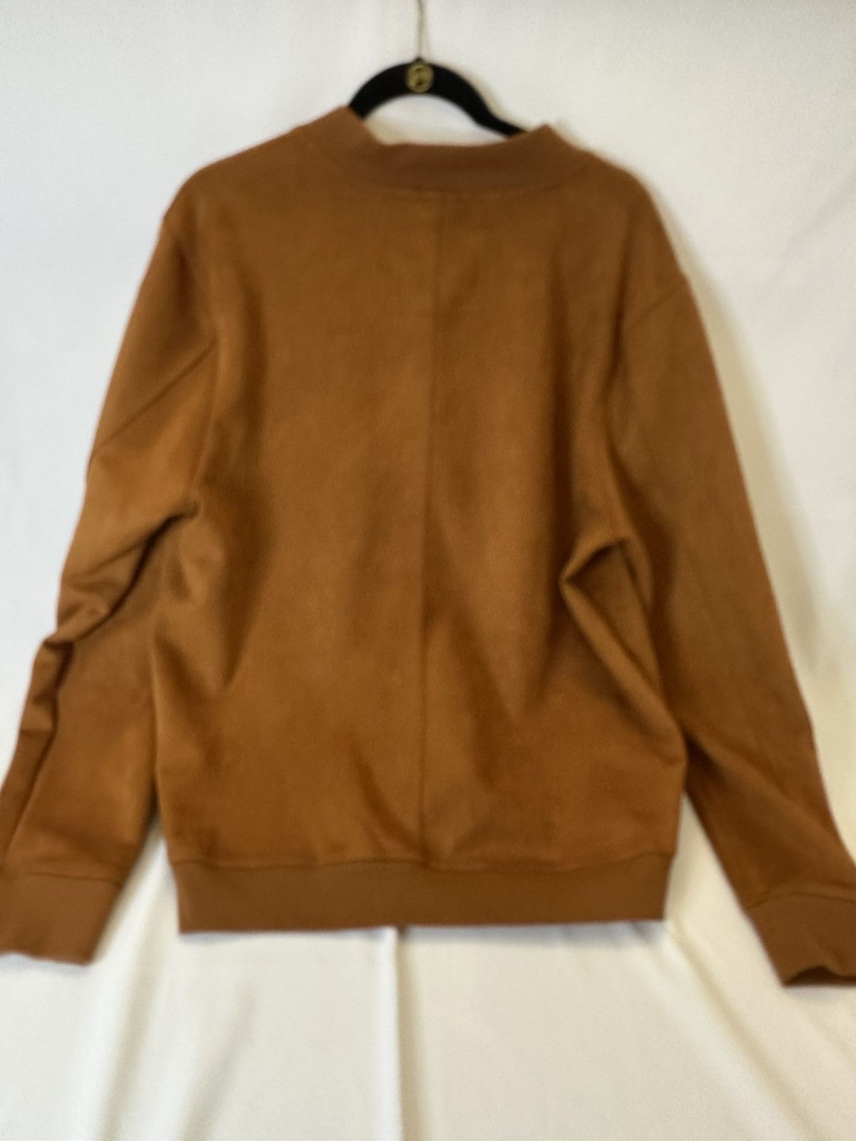 Ben Sherman Ben Sherman Men's Faux Suede Bomber Jacket Full Zip Large Size US L / EU 52-54 / 3 - 5 Thumbnail