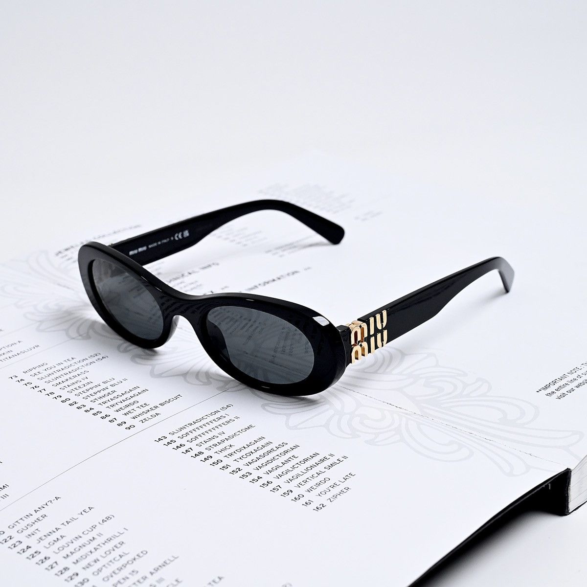 Miu Miu MIU MIU 0MU 06ZS SUNGLASSES Size ONE SIZE - 1 Thumbnail