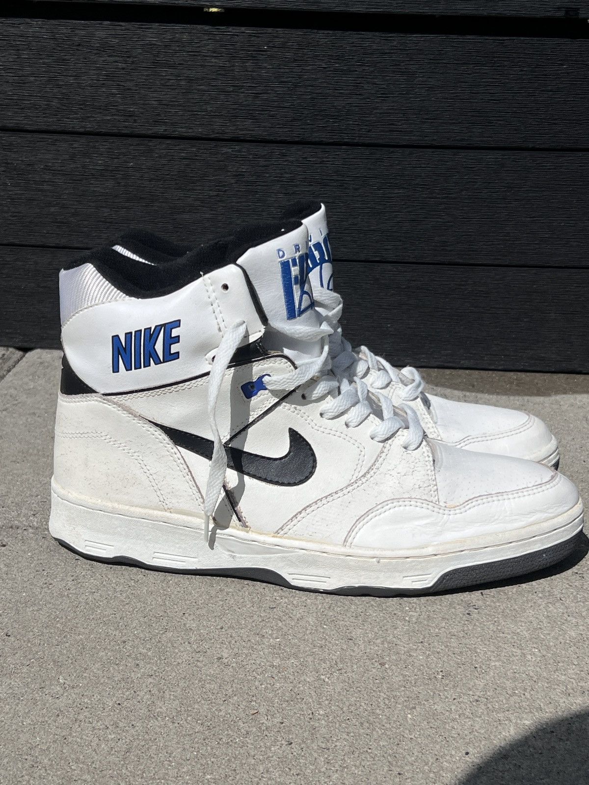 Nike × Vintage Vintage Nike Air 1989 Driving Force Shoes Size 12 & 13 80s Size US 12 / EU 45 - 3 Thumbnail
