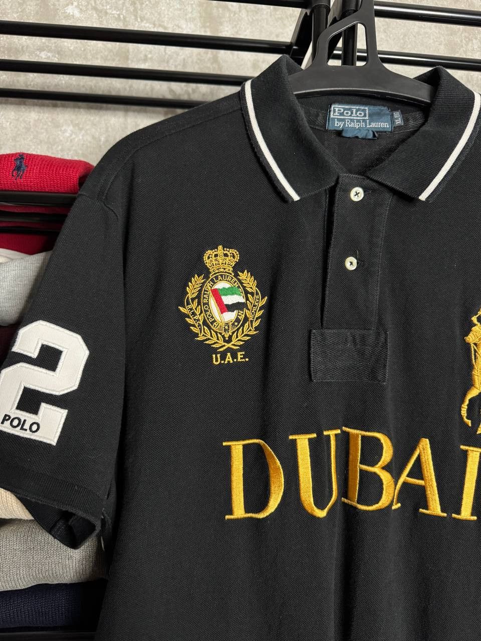 Polo Ralph Lauren Vintage Very Rare Polo Ralph Lauren Dubai Chief Keef Polo Size US XL / EU 56 / 4 - 3 Thumbnail