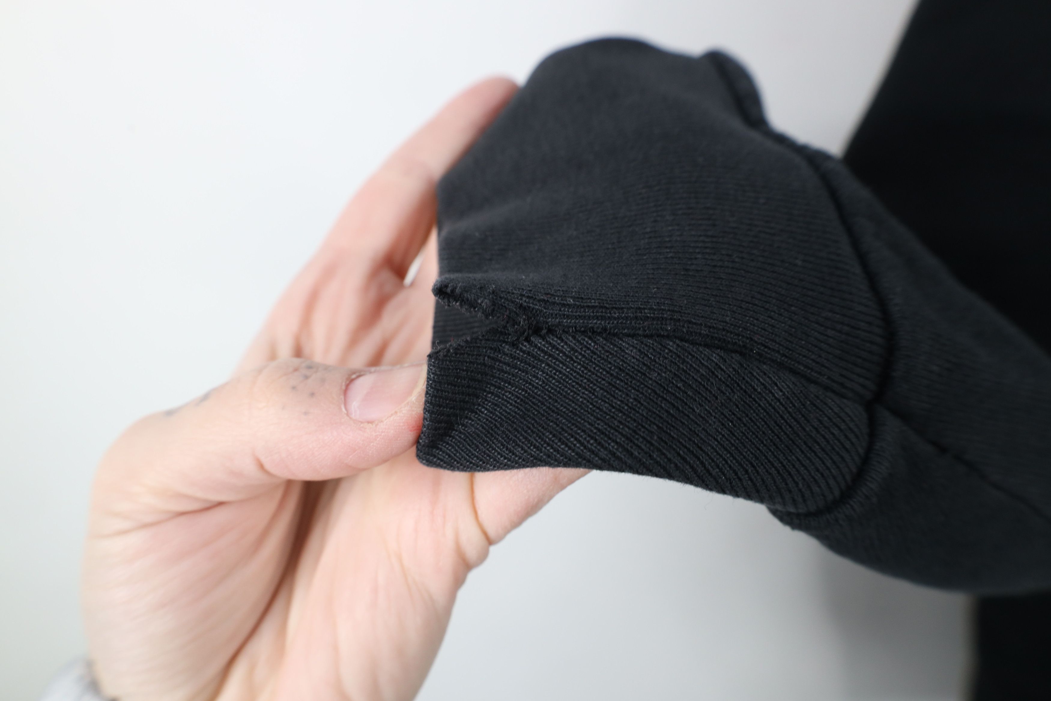 Vintage Vintage 90s Streetwear Blank Crewneck Sweatshirt Black USA Size US L / EU 52-54 / 3 - 8 Thumbnail