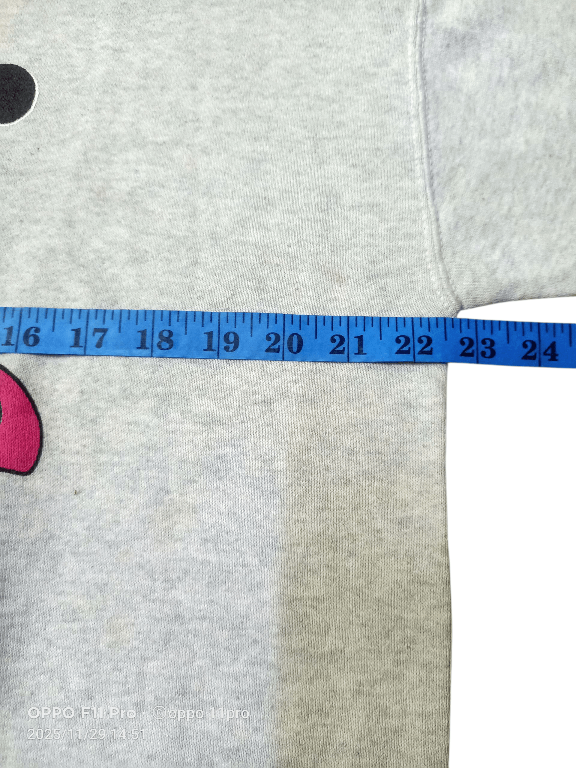 Mickey Mouse Mickey Sweatshirt Men Crewneck Big Logo Cartoons Size US L / EU 52-54 / 3 - 9 Thumbnail
