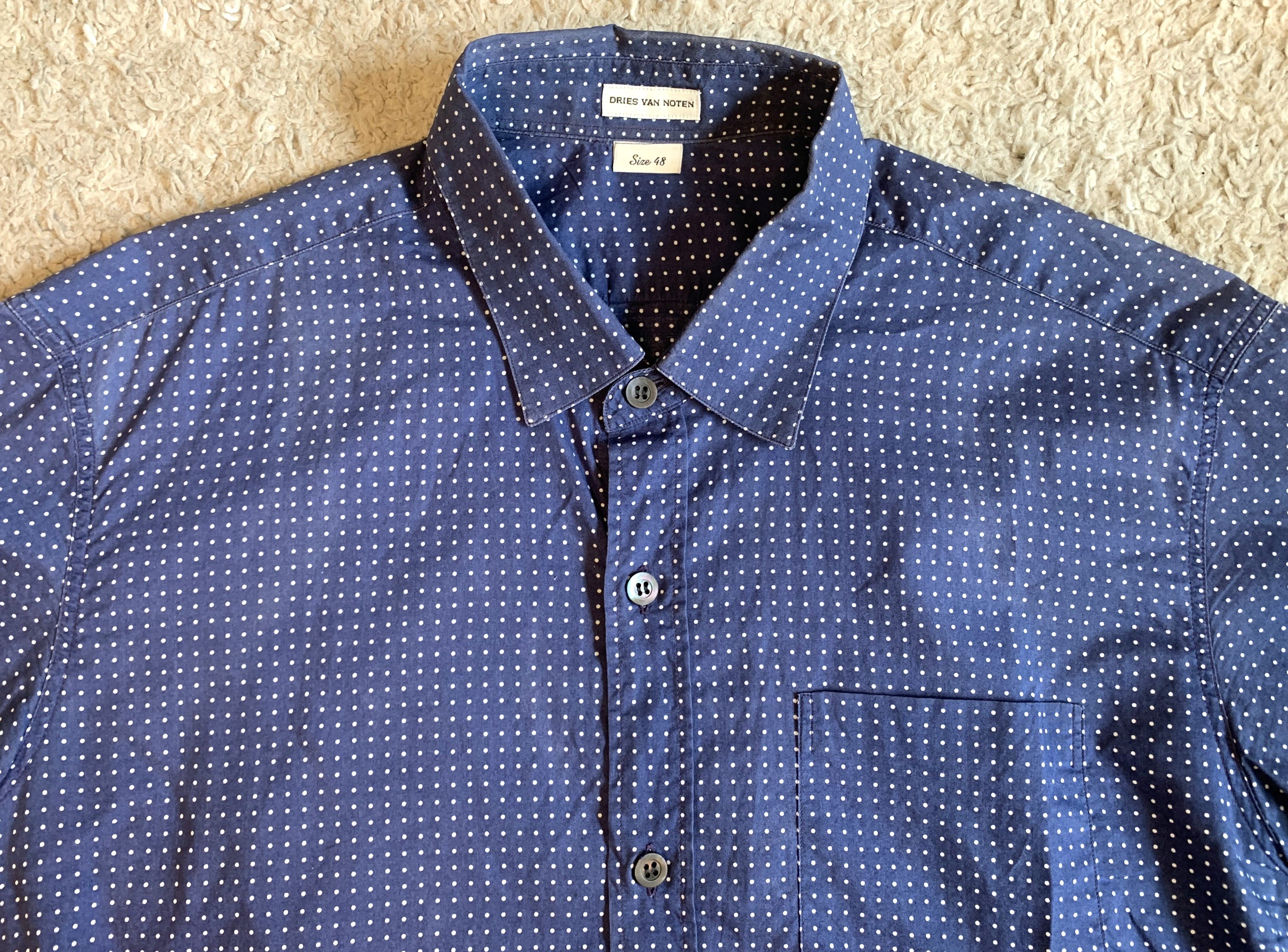 Dries Van Noten Dries Van Noten tailored shirt, made in Italy, size 48 Size US M / EU 48-50 / 2 - 2 Thumbnail