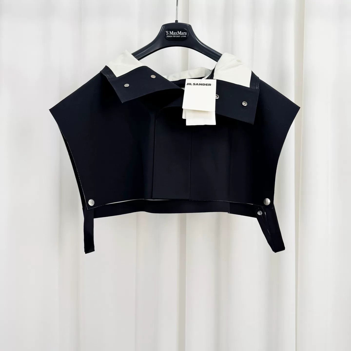 Jil Sander Jil Sander Mackintosh Collaboration Hooded Trench Vest Size S / US 4 / IT 40 - 1 Thumbnail