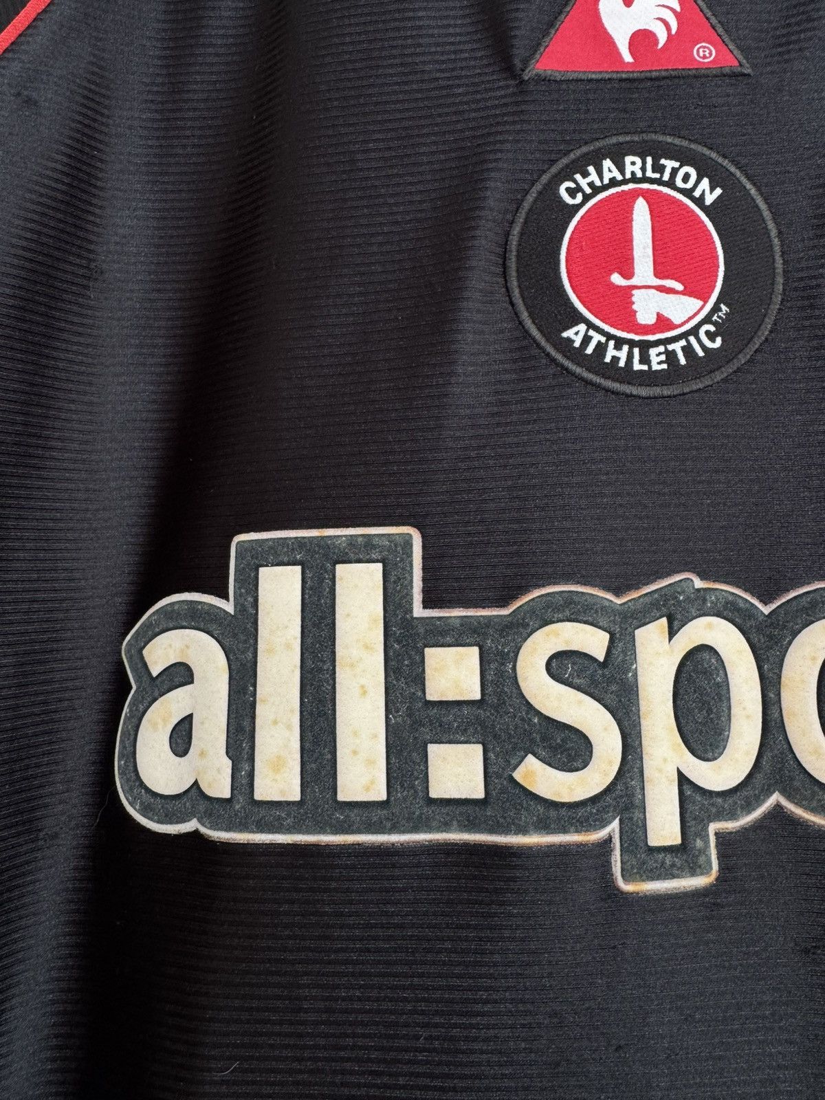 Le Coq Sportif Vintage Charlton Athletic 2002-2003 Away Soccer Jersey Kit Size US L / EU 52-54 / 3 - 11 Thumbnail