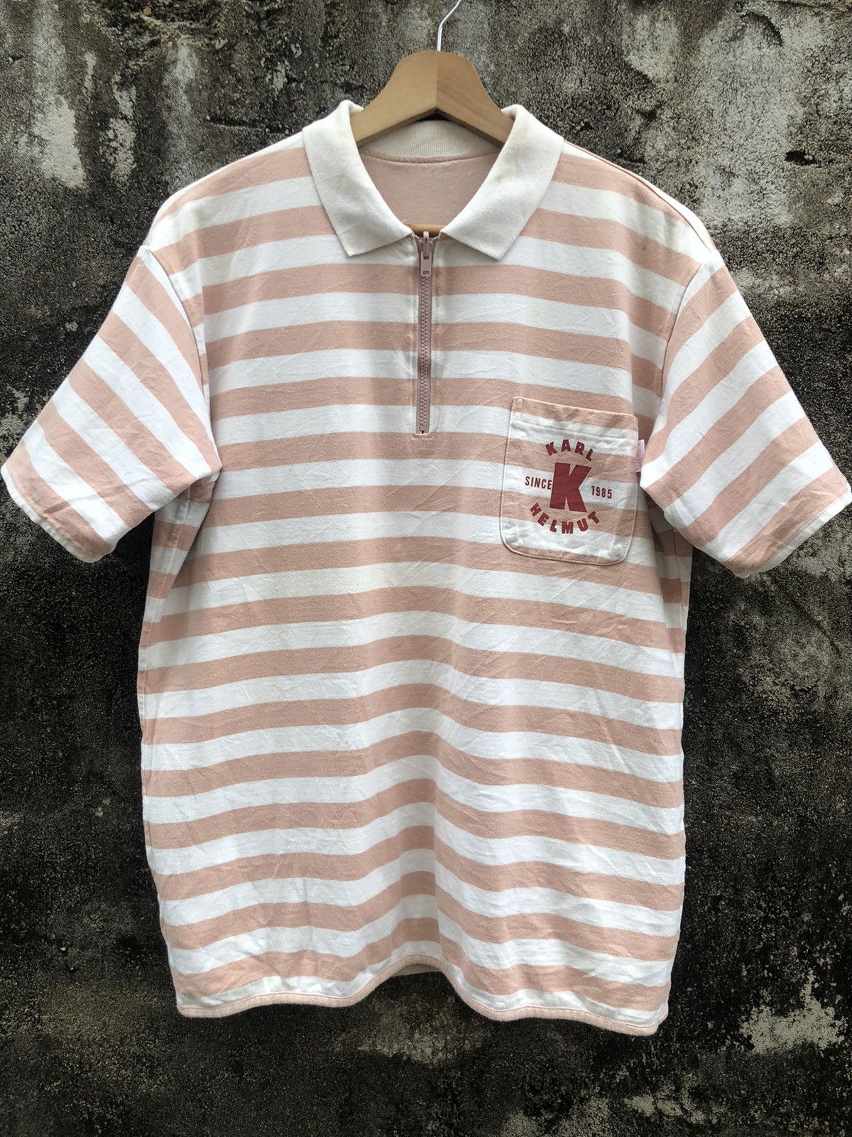 Karl Helmut × Vintage Vintage Karl Helmut SpellOut Reversible polos Size US M / EU 48-50 / 2 - 3 Thumbnail