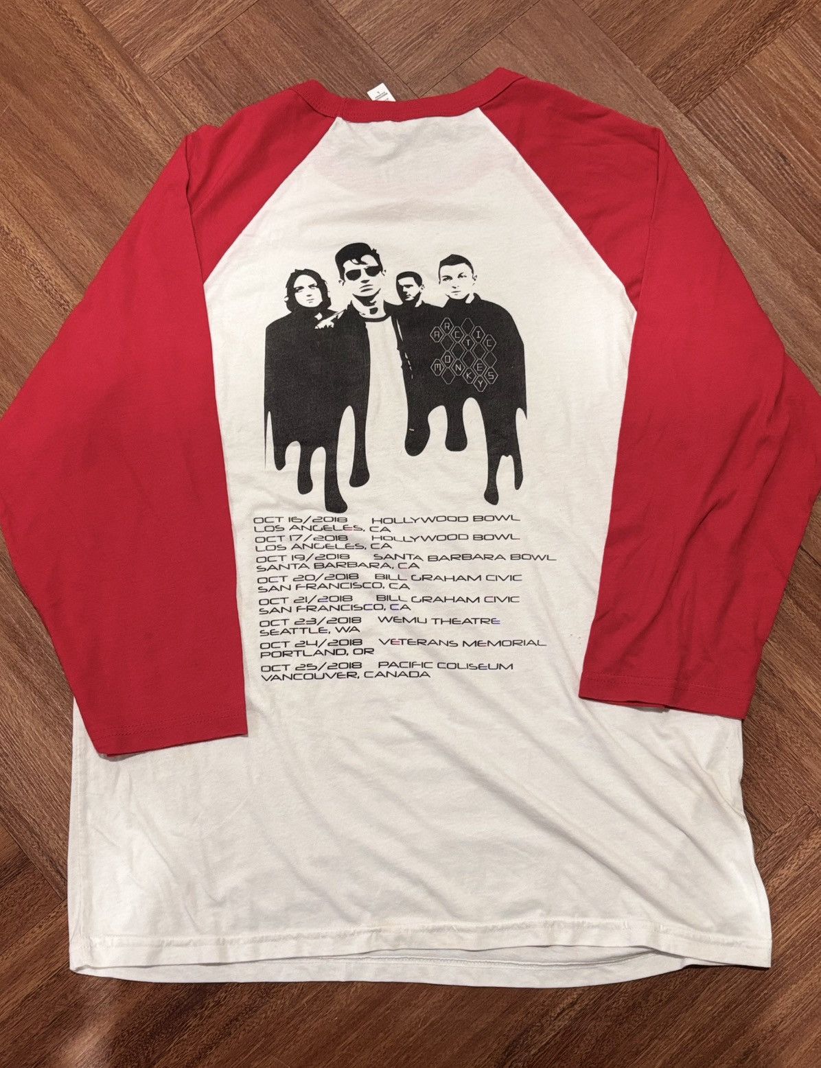 Band Tees ARCTIC MONKEYS BAND TEES VINTAGE Size US L / EU 52-54 / 3 - 3 Thumbnail
