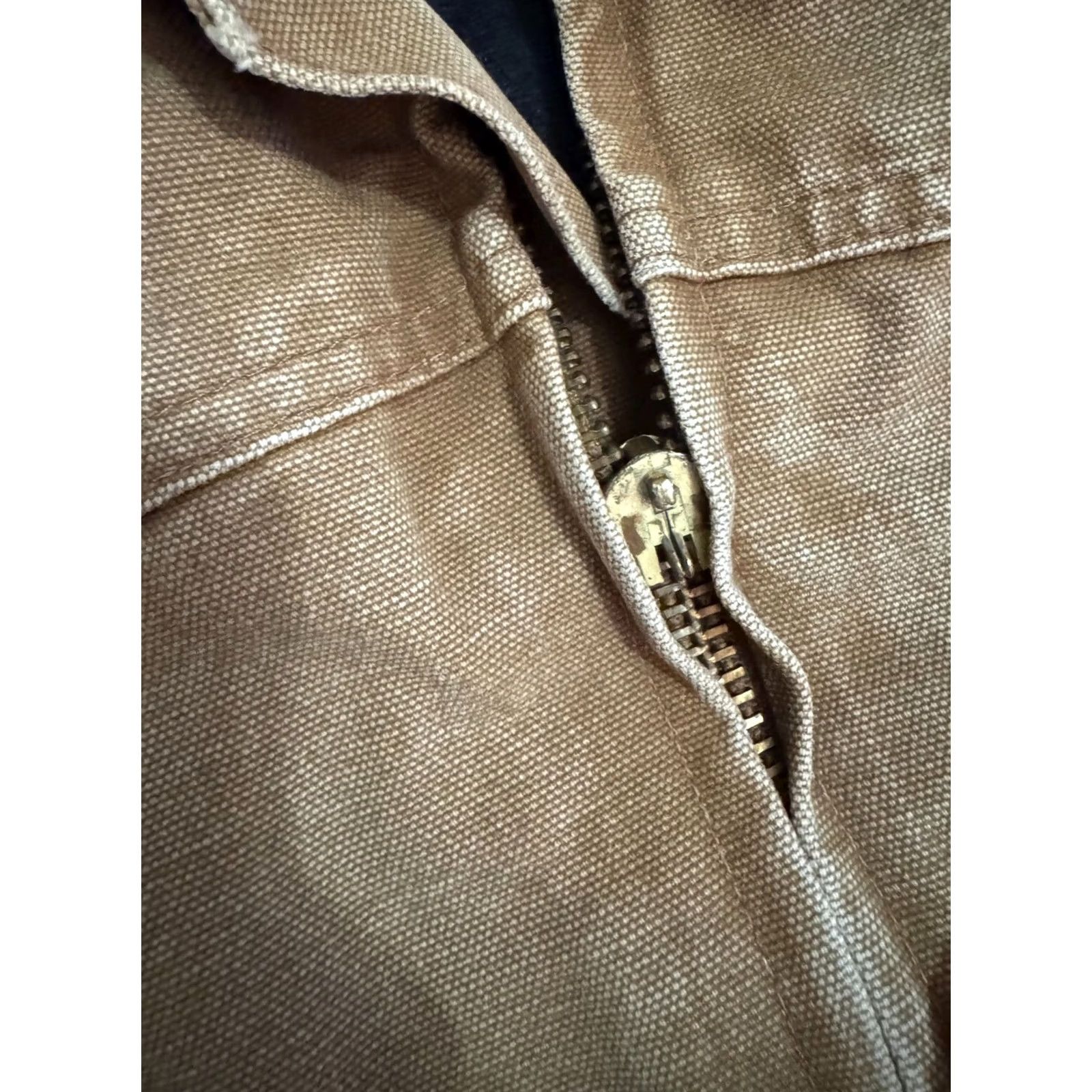 Carhartt Carhartt Santa Fe Jacket Mens XL Brown Quilted Lined Regular Coat Size US XL / EU 56 / 4 - 5 Thumbnail