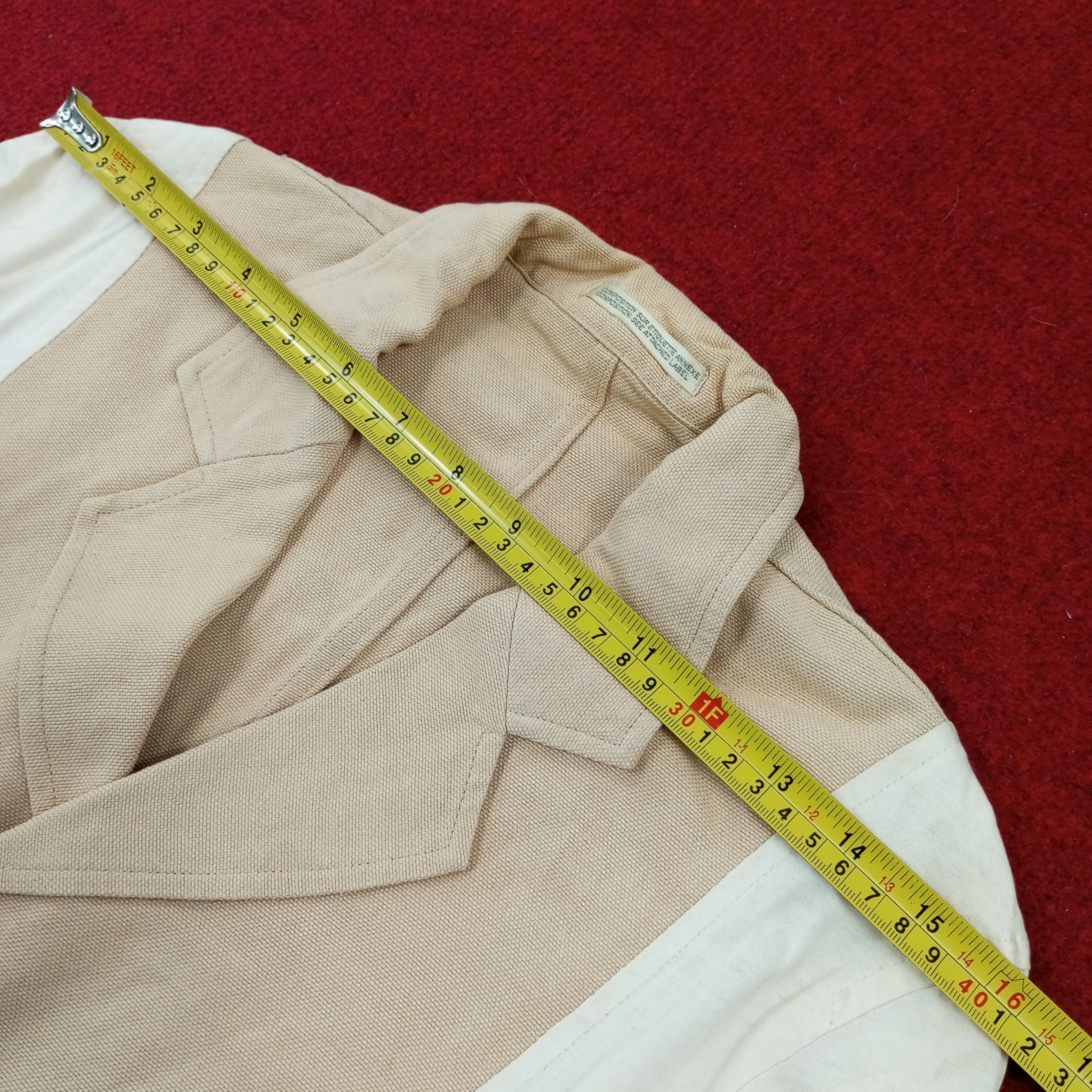 Yohji Yamamoto Yohji Yamamoto Japanese Fashion Designer Nice Design Blazer Size 36R - 11 Thumbnail