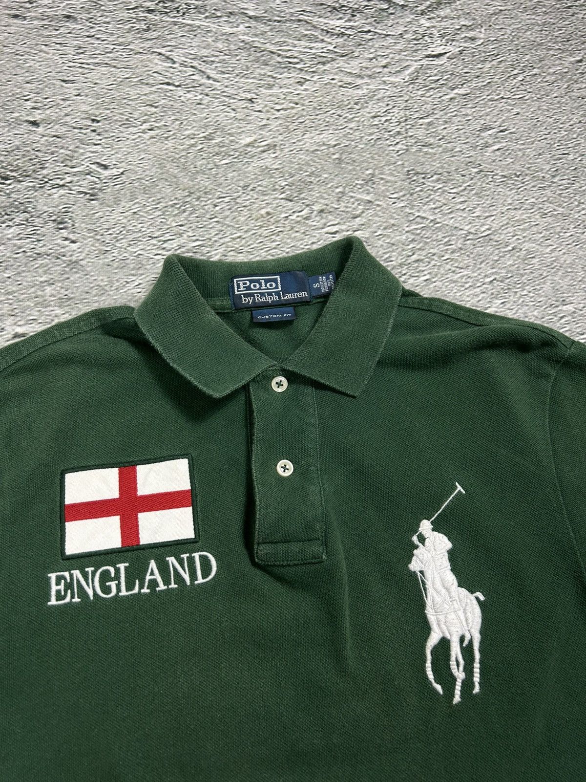 Ralph Lauren Chief Keef Polo Ralph Lauren England Polo green big pony Size US S / EU 44-46 / 1 - 2 Thumbnail