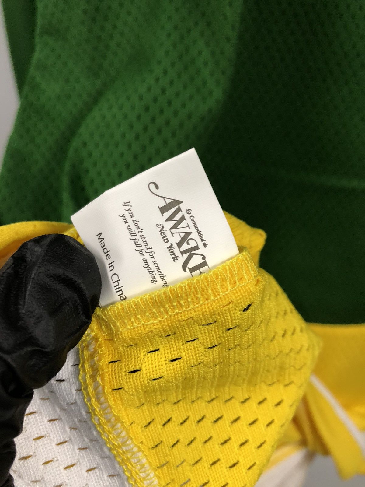 Awake NY Awake NY Robo Green Yellow Hockey Jersey Large Size US L / EU 52-54 / 3 - 7 Thumbnail