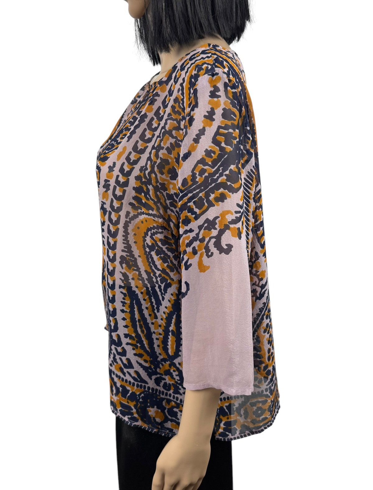 Dries Van Noten Dries Van Noten Silk Printed Blouse size 42 Size M / US 6-8 / IT 42-44 - 5 Thumbnail