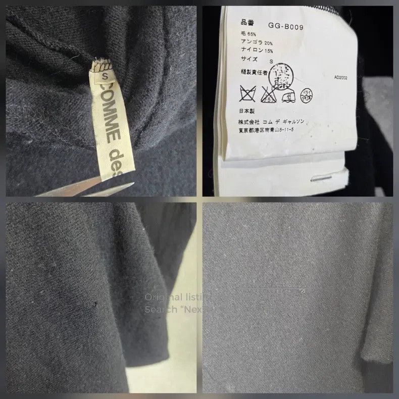 Comme des Garcons Comme Des Garcons Black Design Top Size S / US 4 / IT 40 - 9 Thumbnail