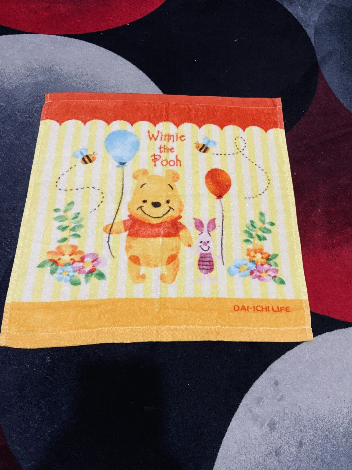 Disney Winnie The Pooh Handkerchief / Bandana / Neckerchief Size ONE SIZE - 1 Thumbnail
