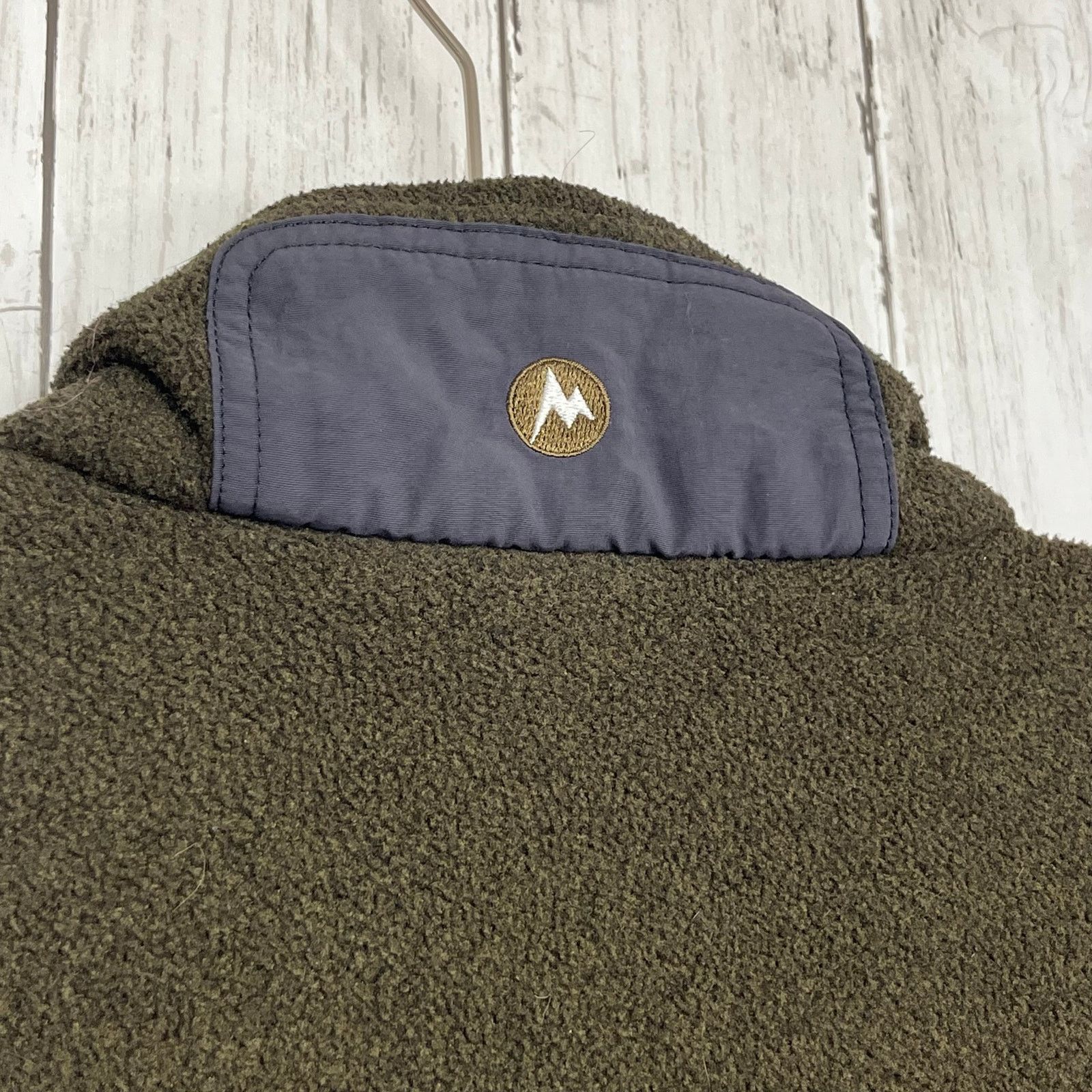 Marmot Marmot Polartec Brown Fleece Full Zip Vest Size US L / EU 52-54 / 3 - 3 Thumbnail