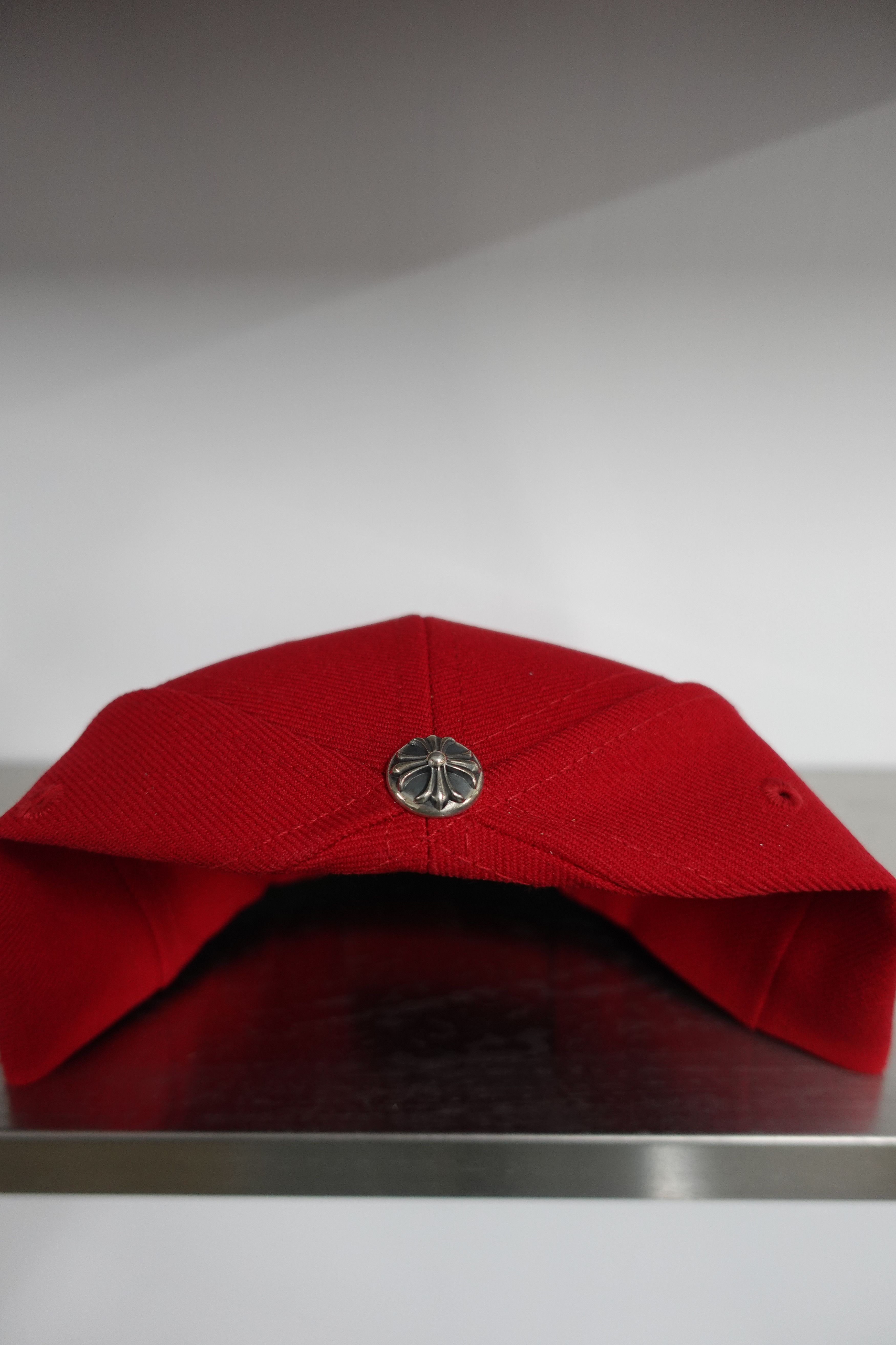 Chrome Hearts CHROME HEARTS LETTER HAT RED WHITE Size ONE SIZE - 3 Thumbnail