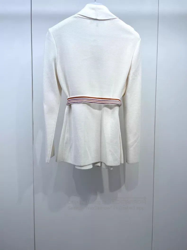 Loro Piana Loro Piana Belted Knit Open Front Cardigan Size S / US 4 / IT 40 - 2 Thumbnail