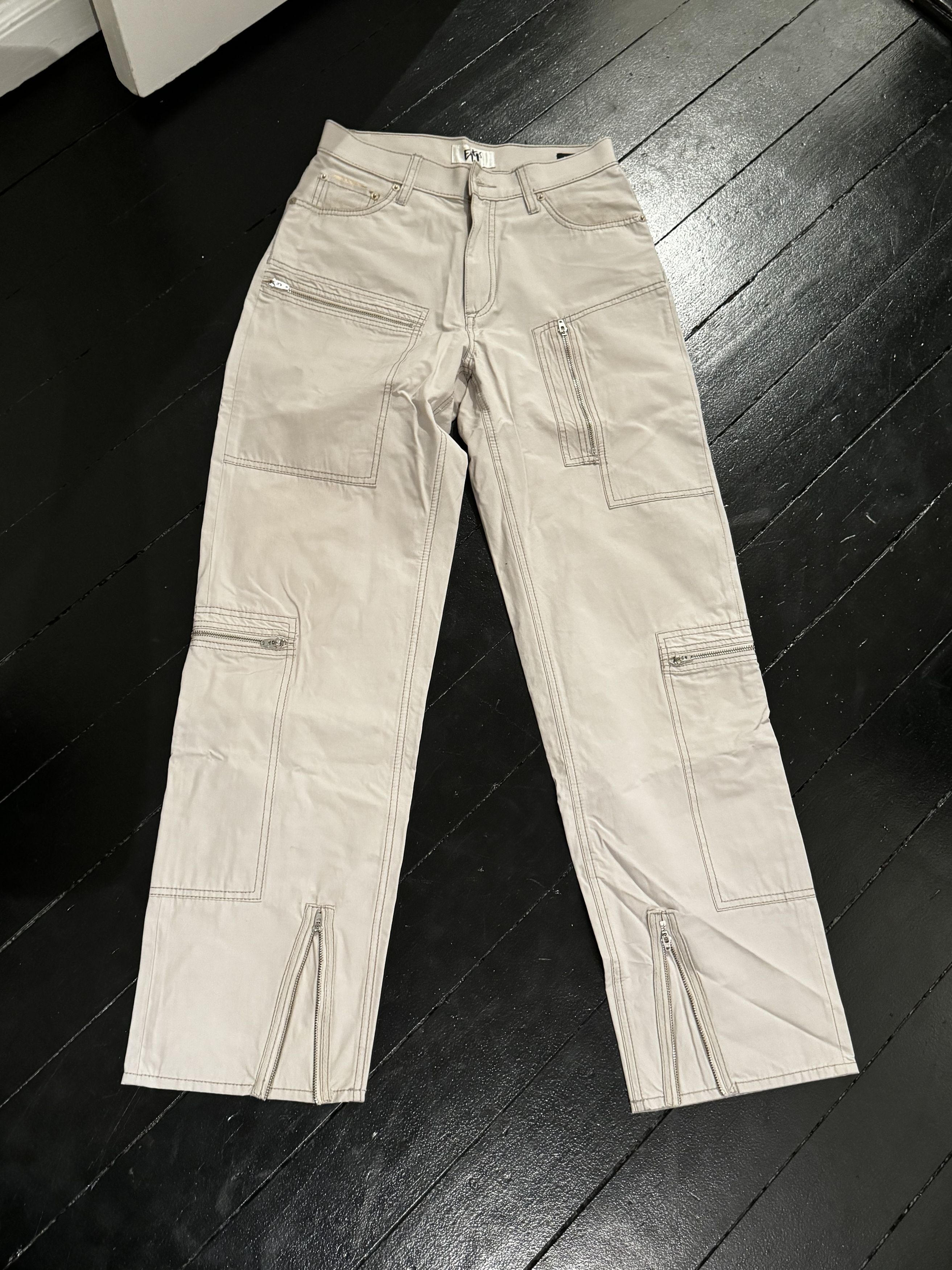 image of Eytys Benz Khaki Cargo Pants, Women's (Size 26)