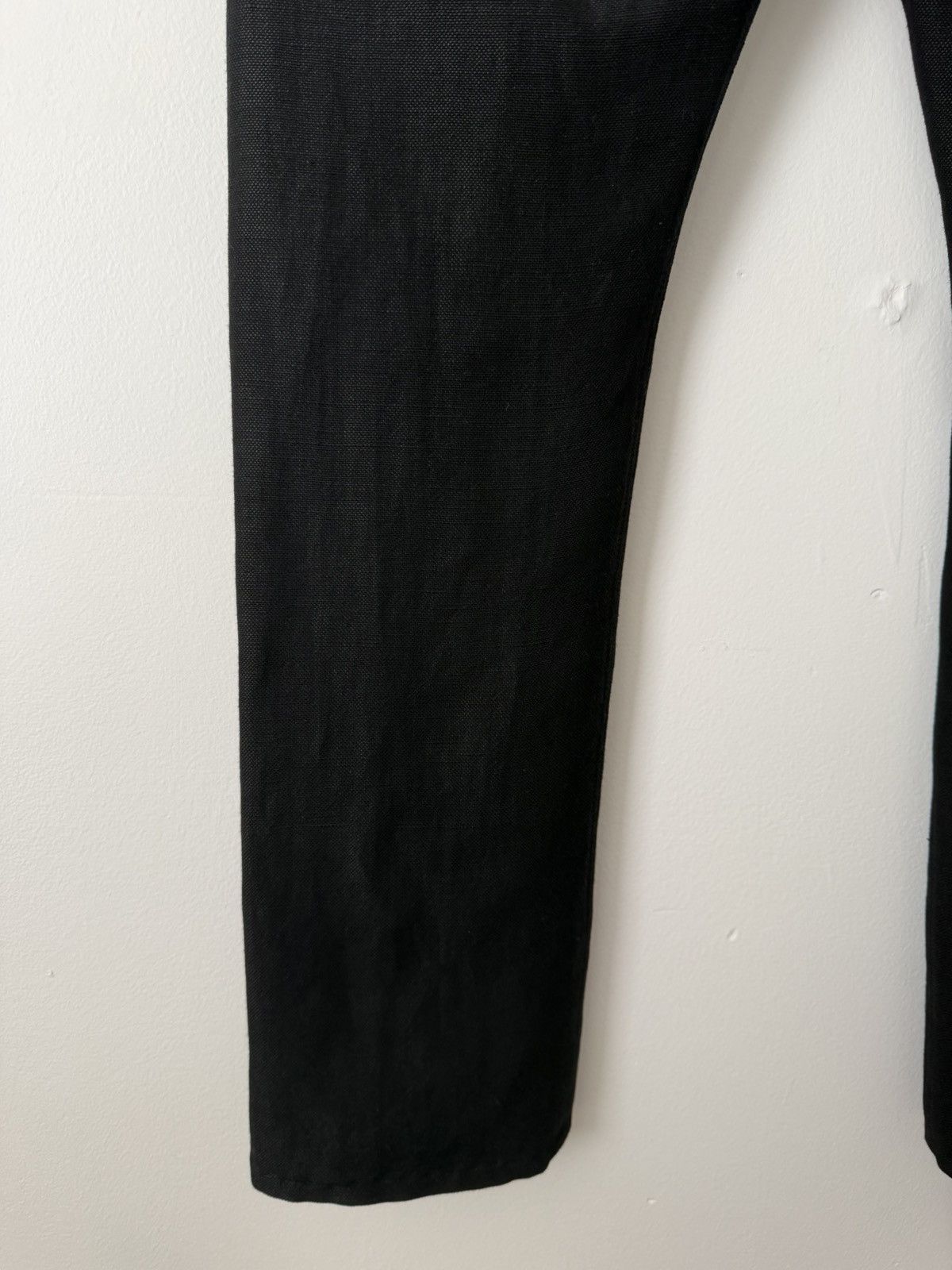 Rick Owens Rick Owens Hemp and Wool Black Pants Size US 34 / EU 50 - 10 Thumbnail