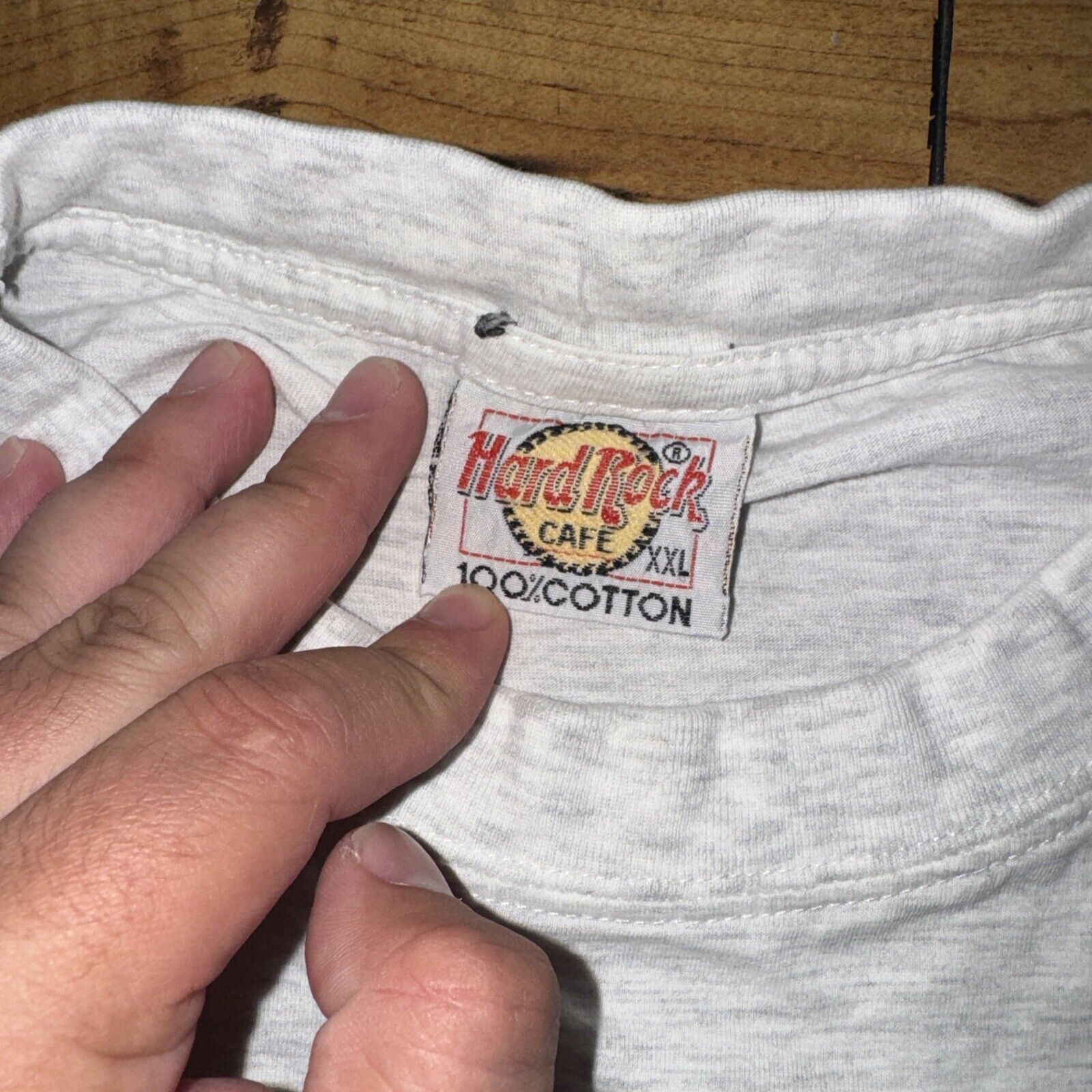 Hard Rock Cafe Vintage Hard Rock Cafe Amsterdam T-Shirt 2XL Gray 23x29 Size US XXL / EU 58 / 5 - 3 Thumbnail