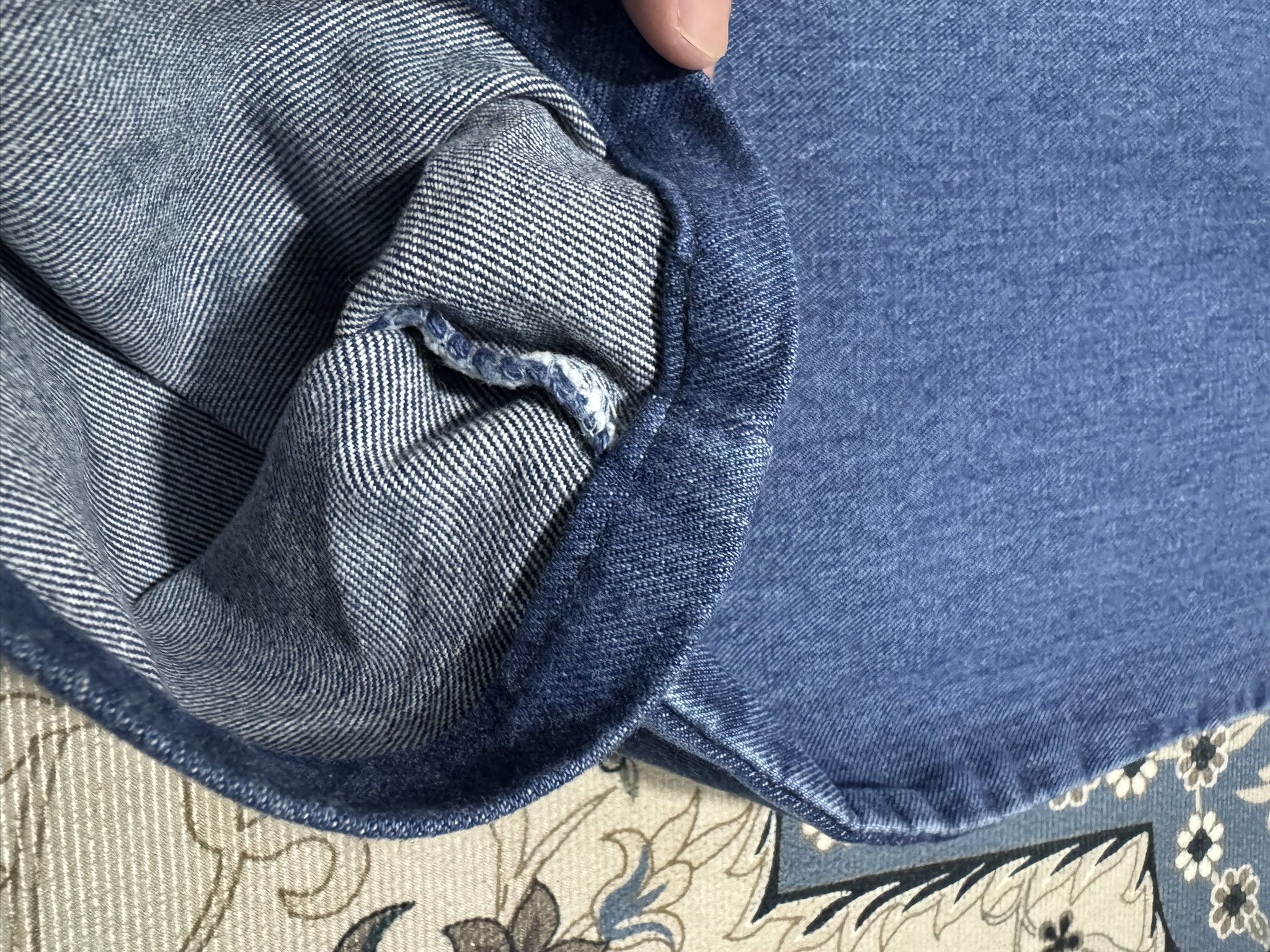 Versace × Versace Jeans Couture × Vintage Vintage Versace Jeans Couture Classic Blue Denim Jeans Size US 34 / EU 50 - 9 Thumbnail