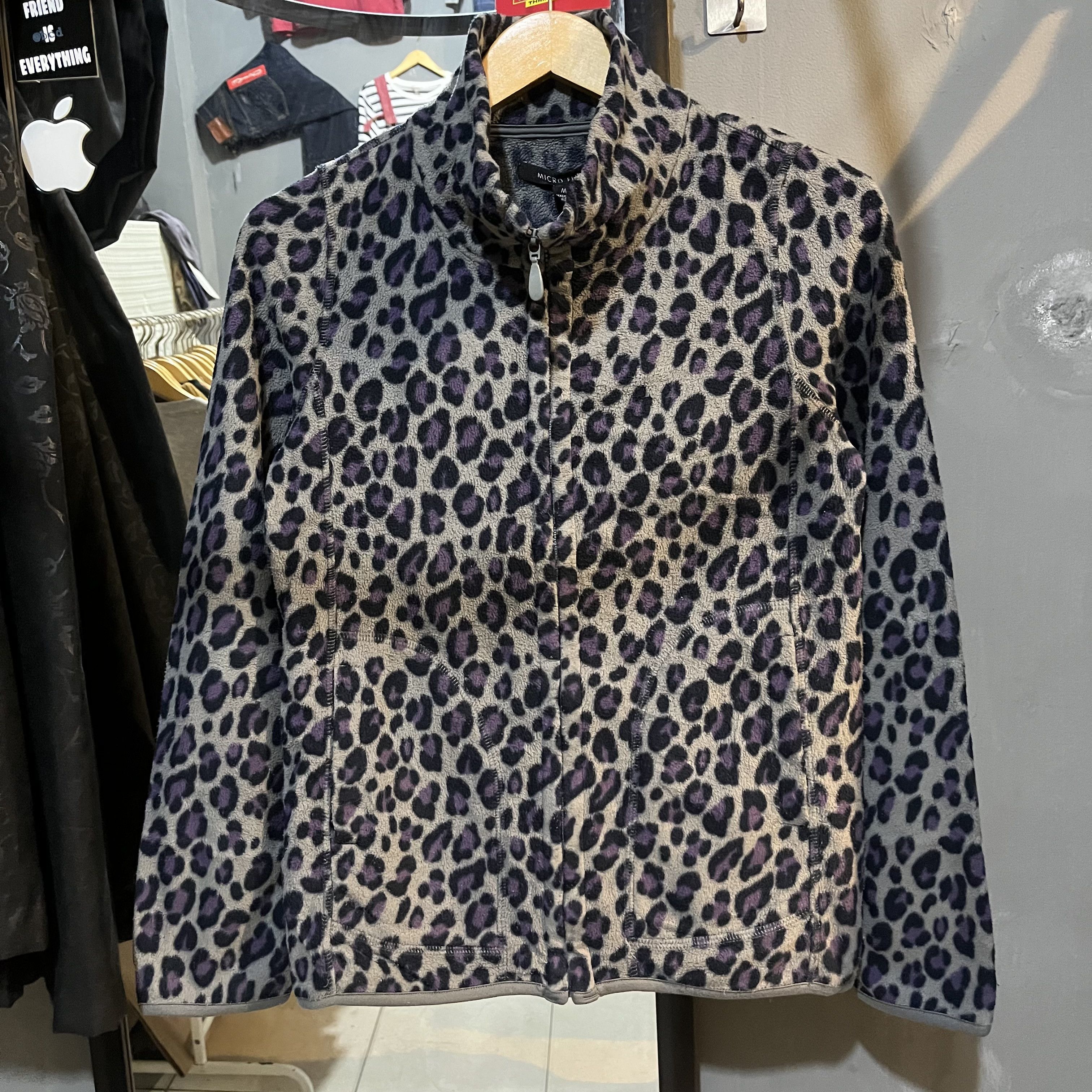 Le Grande Bleu (L.G.B.) × Uniqlo × Vintage Micro fleece uniqlo leopard colour y2k Size M / US 6-8 / IT 42-44 - 1 Thumbnail