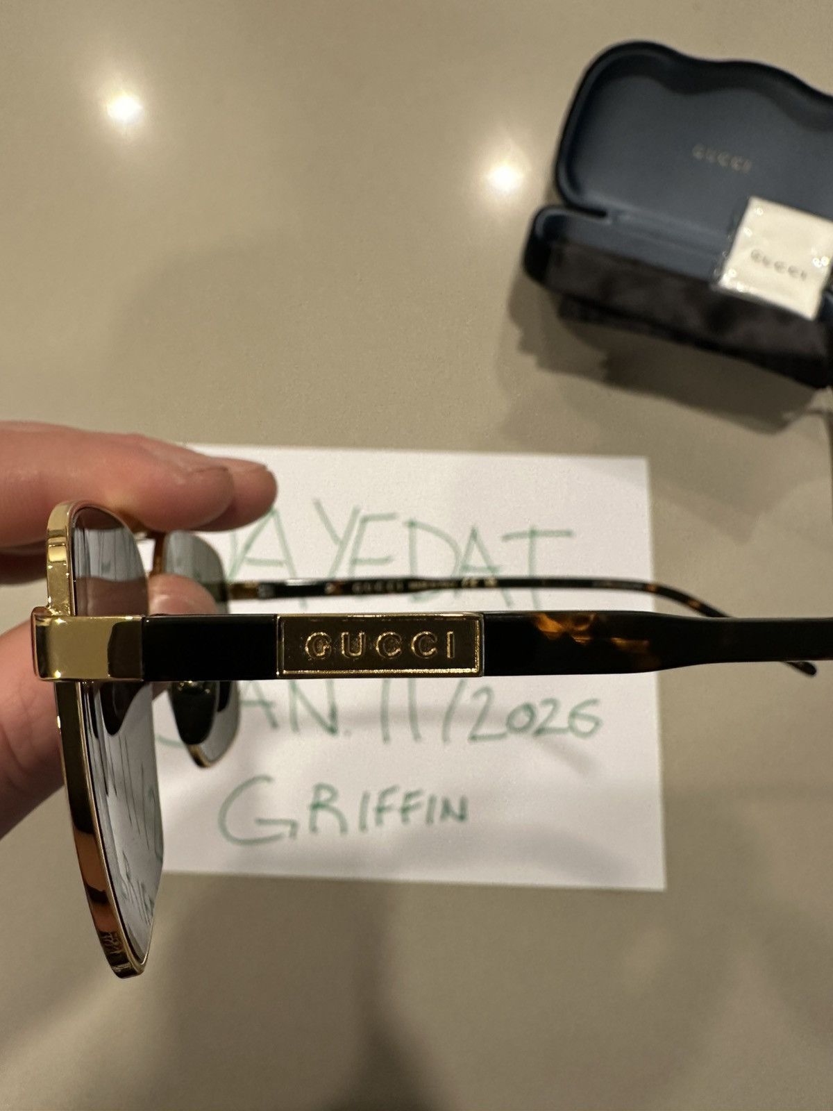 Gucci Gucci Sunglasses GG1164S Size ONE SIZE - 5 Thumbnail