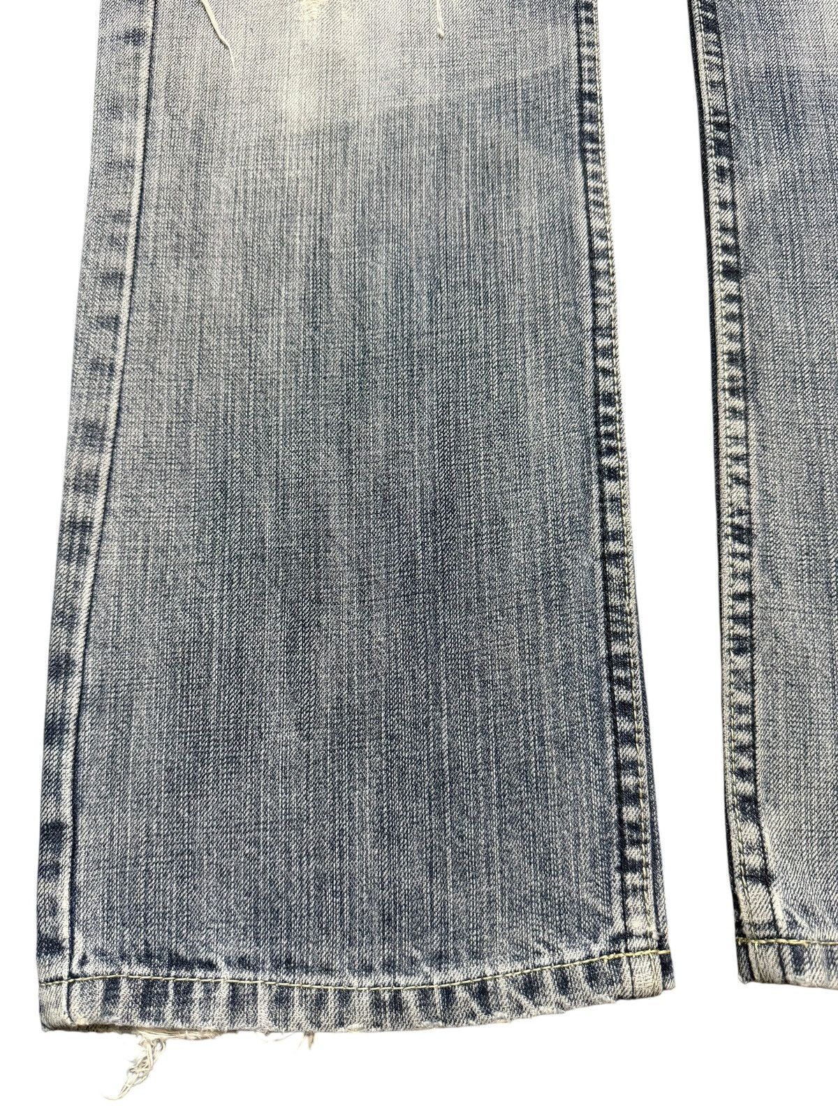 If Six Was Nine Vintage Japanese Brand Faded Wash Clawmark Distressed Loose Size US 32 / EU 48 - 7 Thumbnail