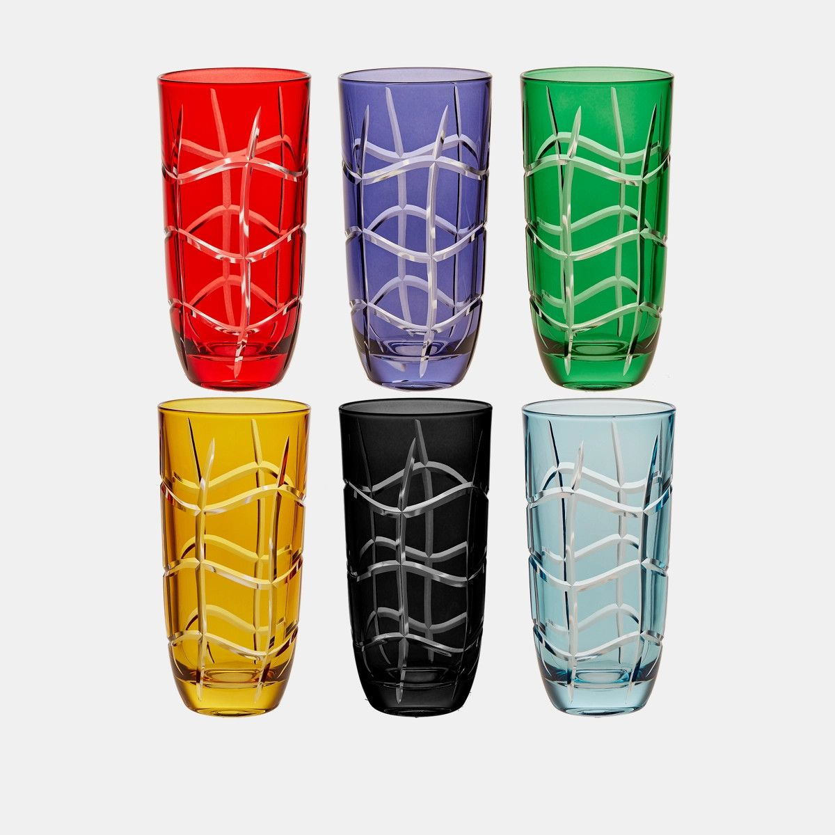 Dior o1bcso1str0226 Size:OS/Set Of Six Glasses in Multicolor Size ONE SIZE - 1 Preview